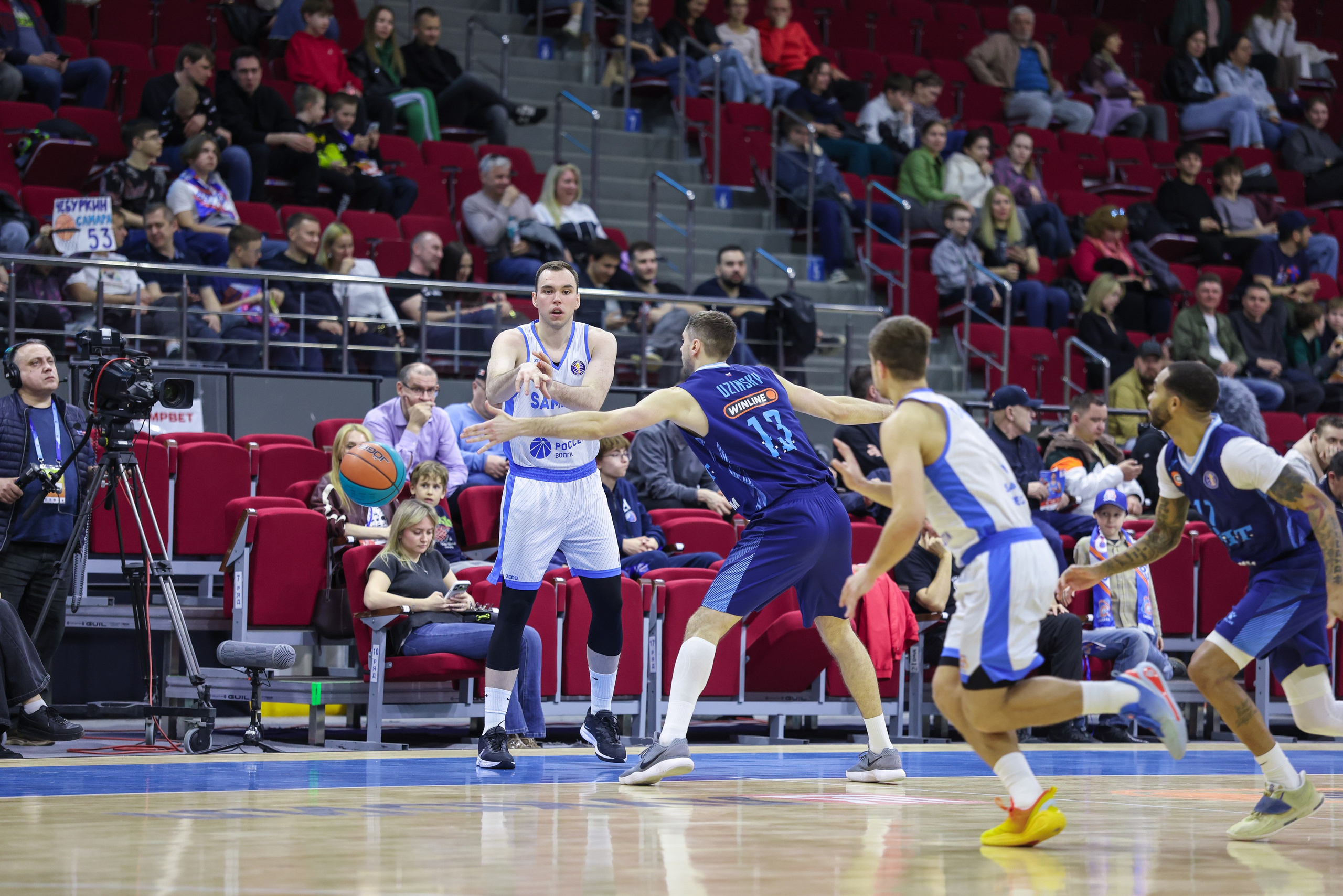 Баскетбол. Самара — Зенит. Единая лига ВТБ. Спортивный фотограф в Самаре