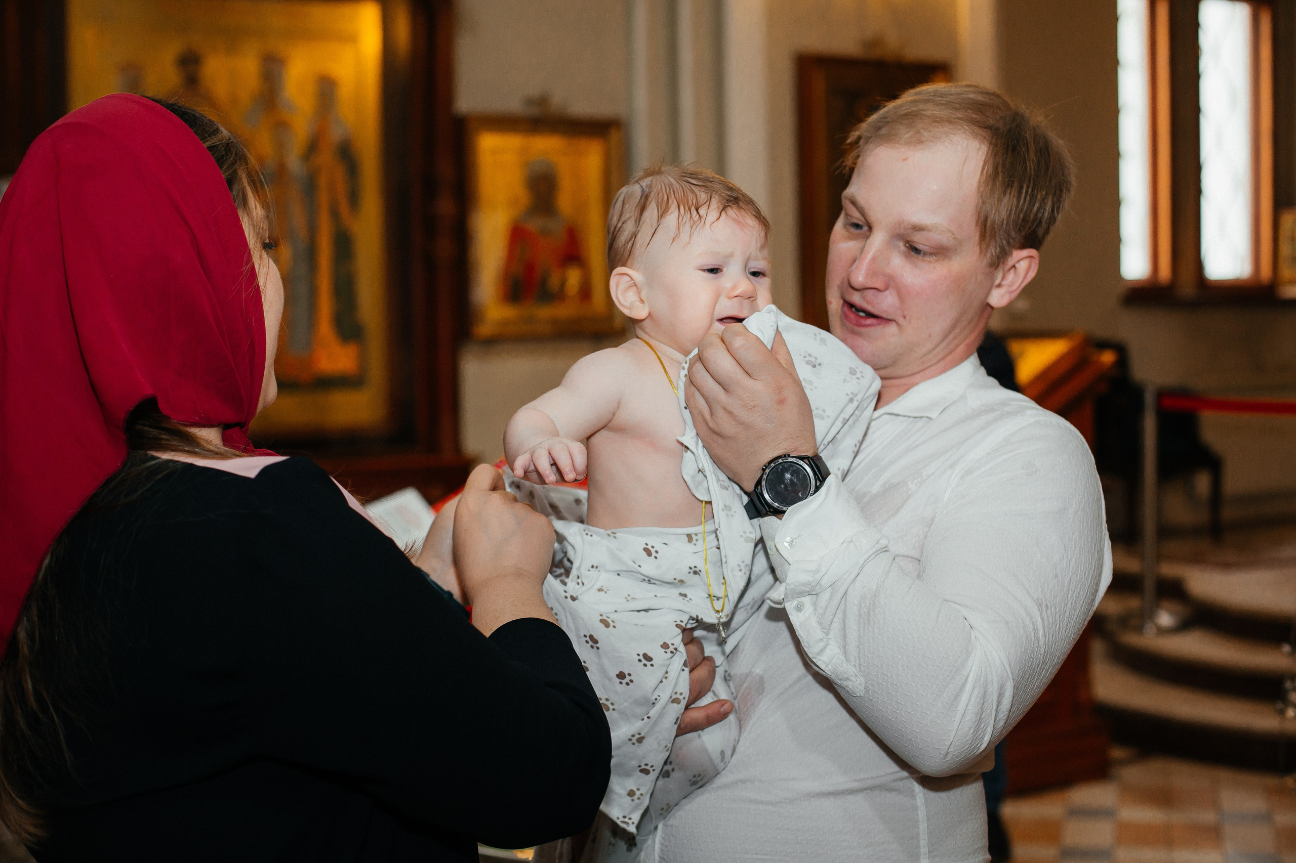 Крещение 30 апреля. Свадебный фотограф Александр Абрамов Москва / Зеленоград