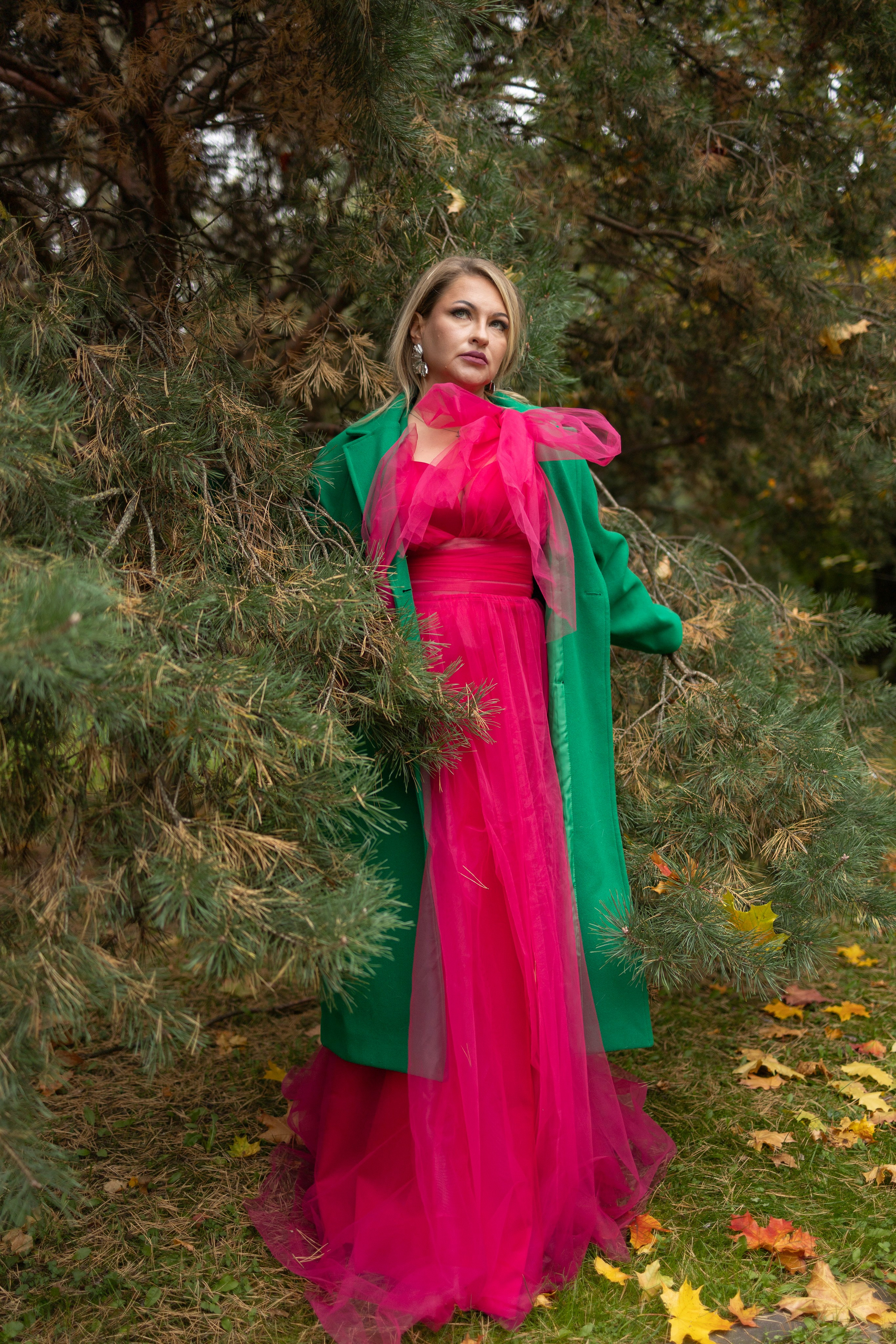 Женская фотопрогулка в  парке 