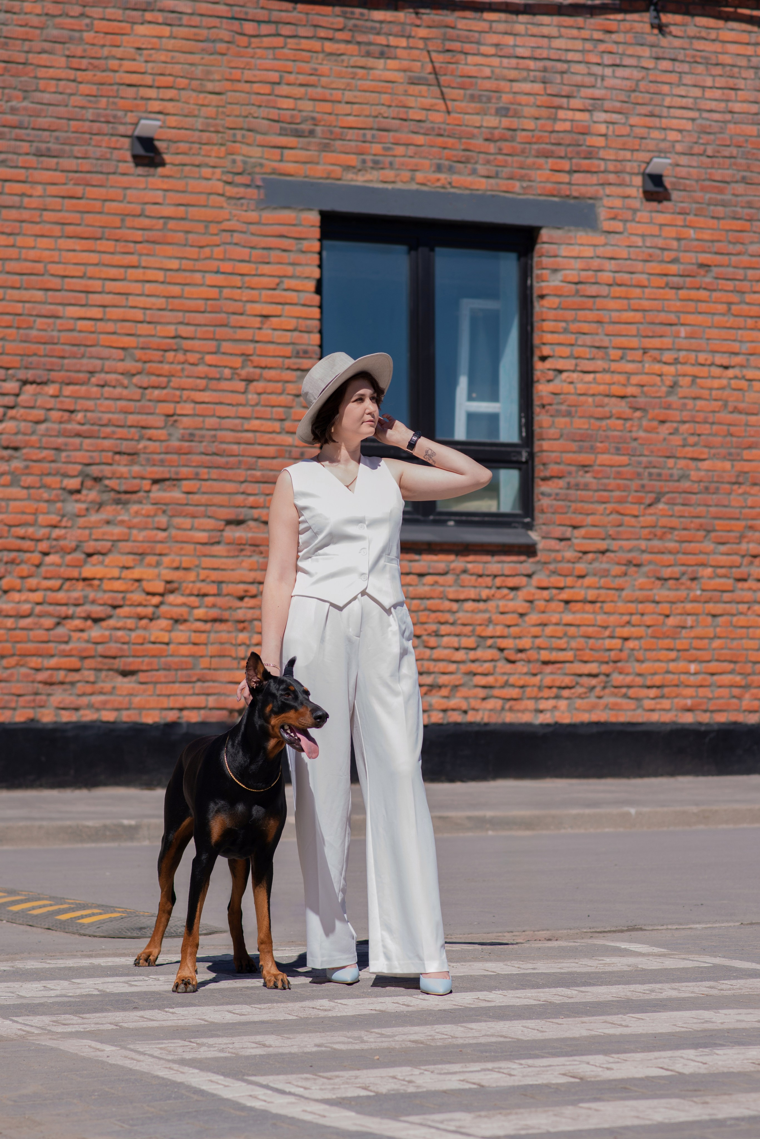 Уличная Фотопроект «Доберман». Фотограф Софья Власенко | Вологда