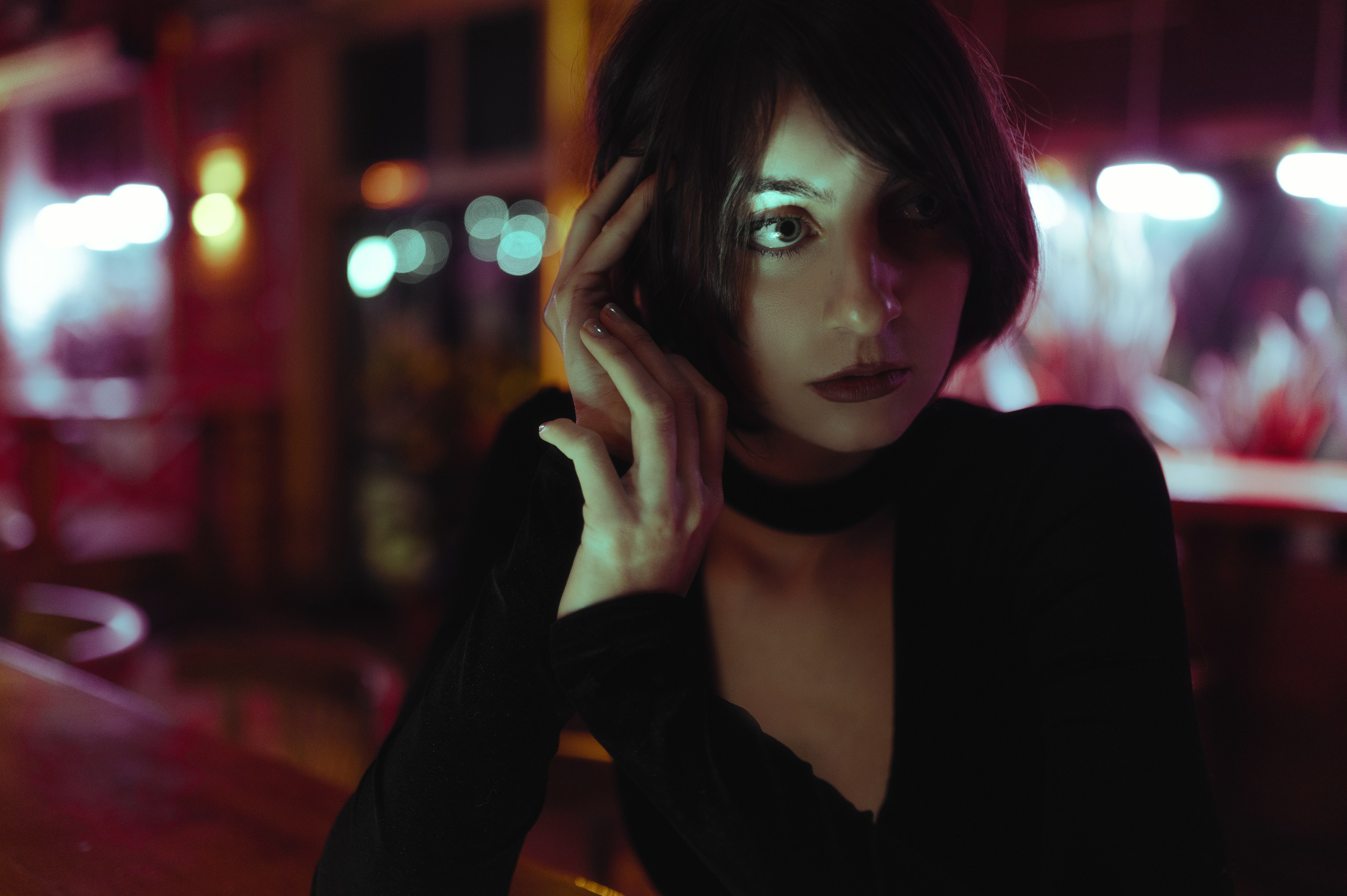 Магия ночных огней. Профессиональная фотосессия в Краснодаре | Фотограф Денис Труфанов