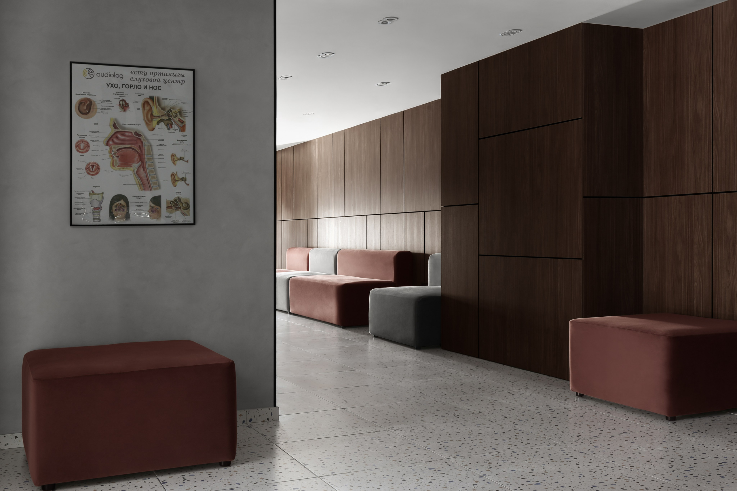 Олжас Акан — фотосъёмка клиники «M Clinic». Roman Yakunin — interior photographer in Almaty, Kazakhstan