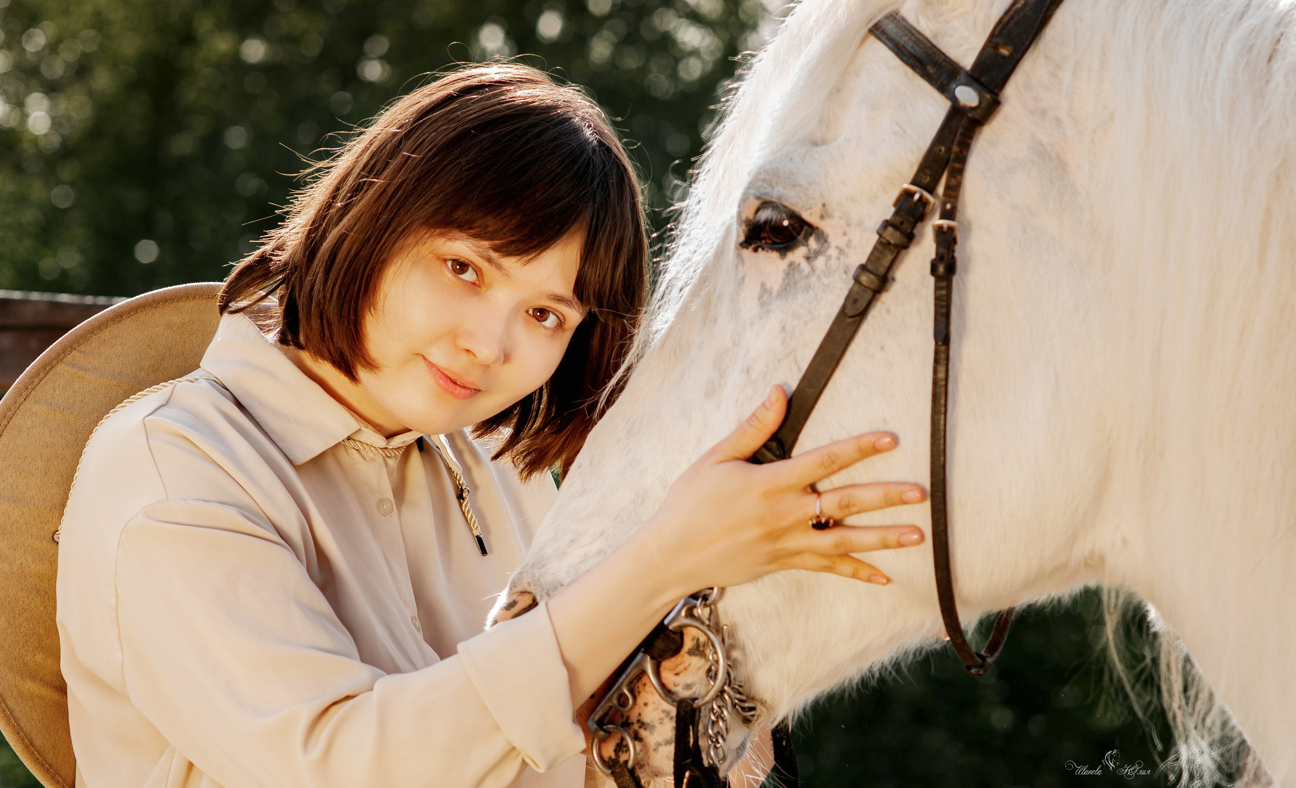 Вестислава и Чингиз. Конный фотограф в Саратове Юлия Иванова