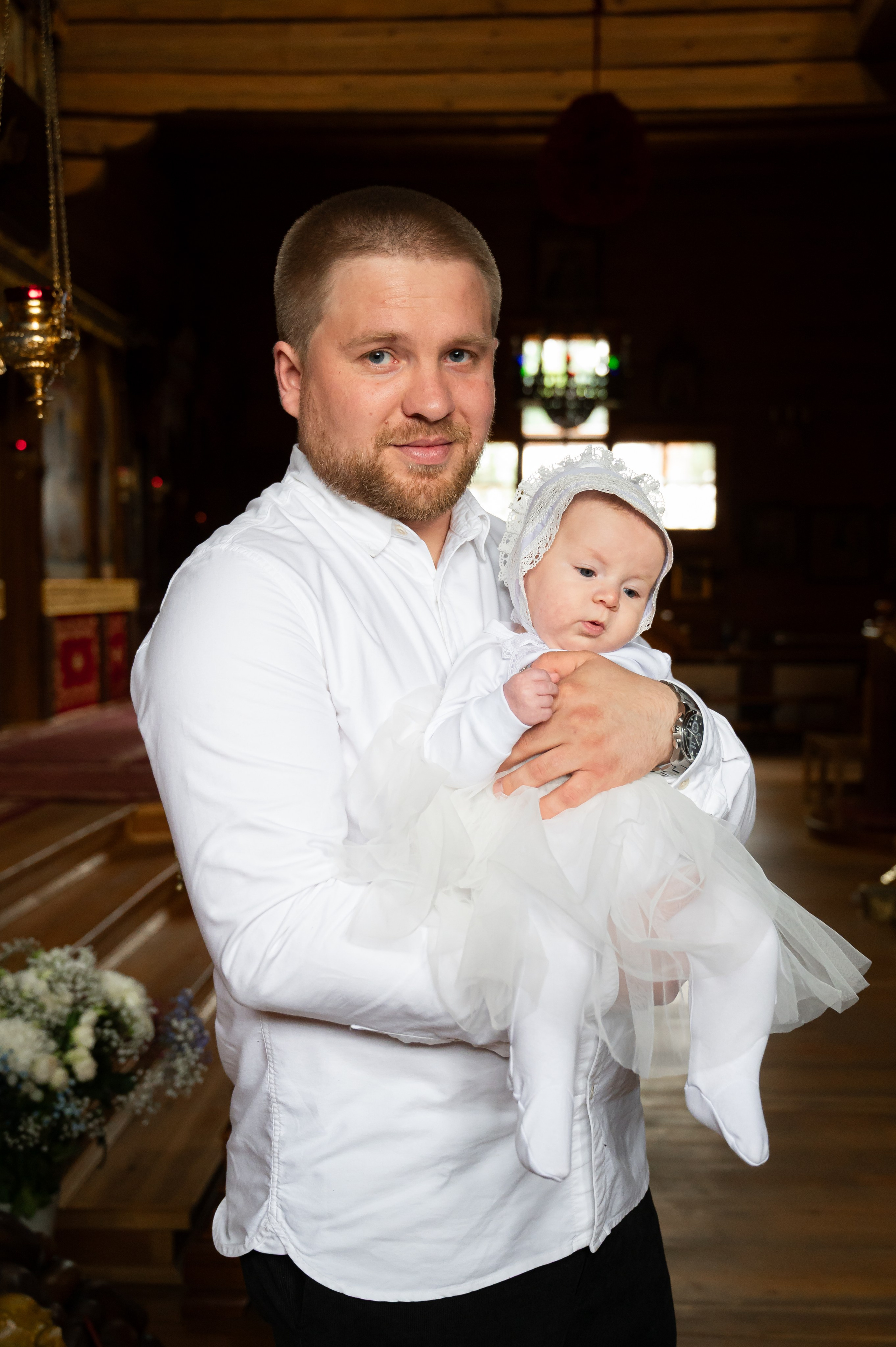 Крещение. Портретный и свадебный фотограф в Москве Анастасия Терентьева