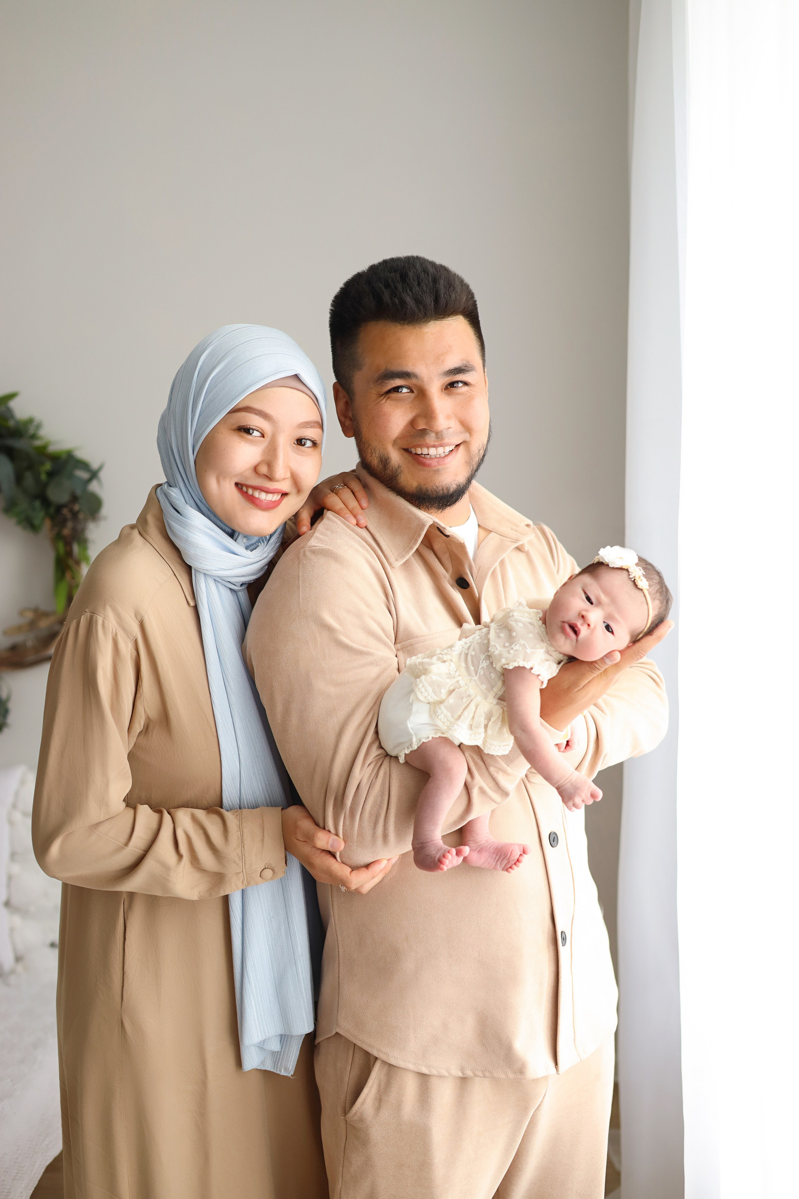 Ньюборн съемка Элины, творческий пакет. Фотограф новорожденных Москва. Ньюборн фотограф Москва