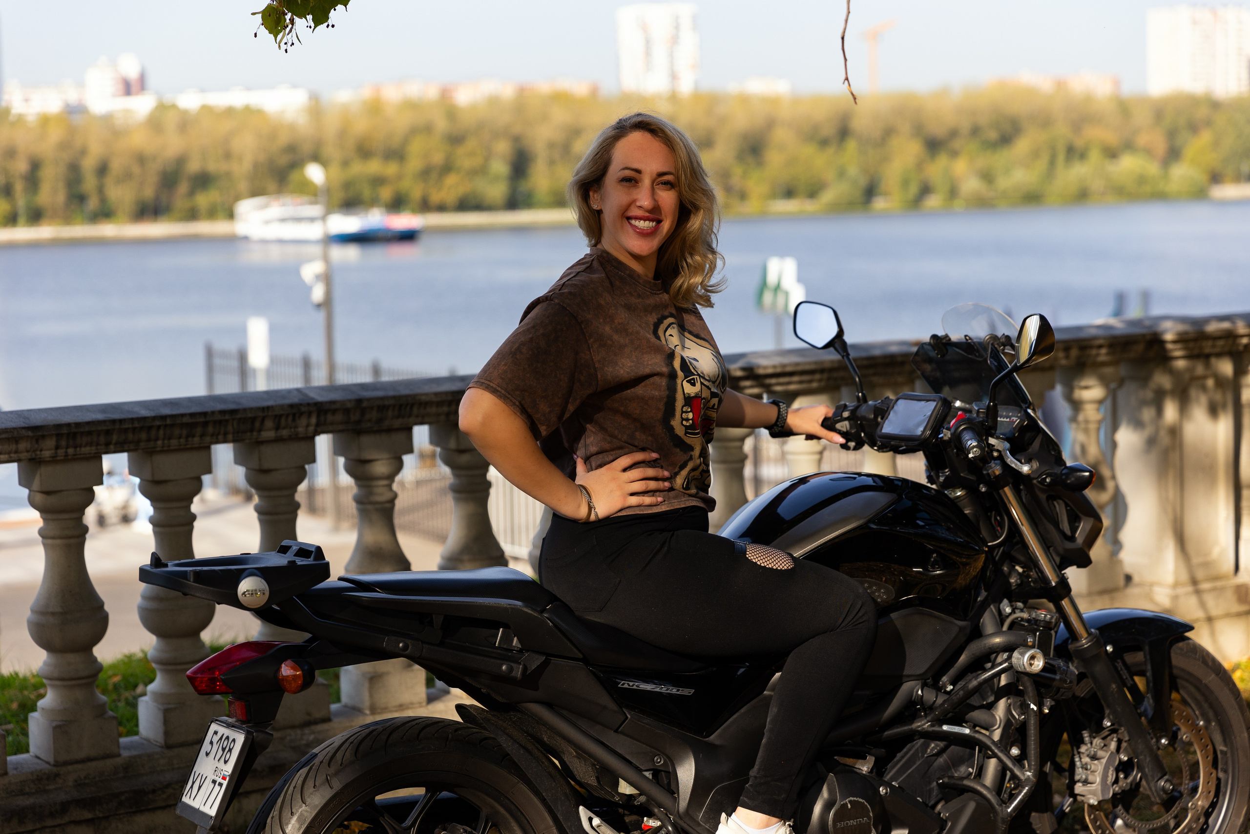 Фотосессии на мото. Фотограф Ольга Гирусова «Пантерочка» Москва