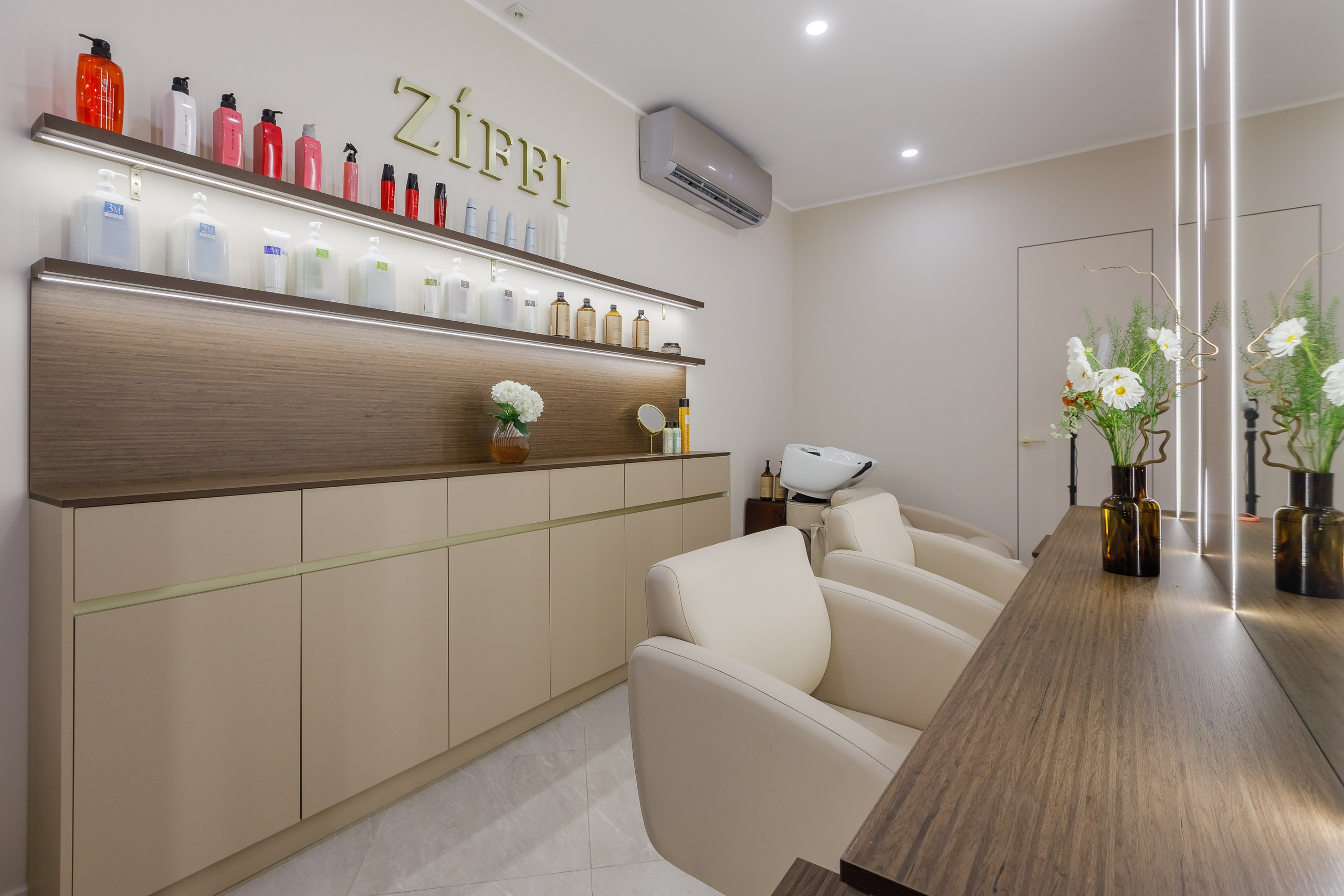 Интерьерная съемка салона красоты. Интерьерный фотограф в Москве Роман Потапов