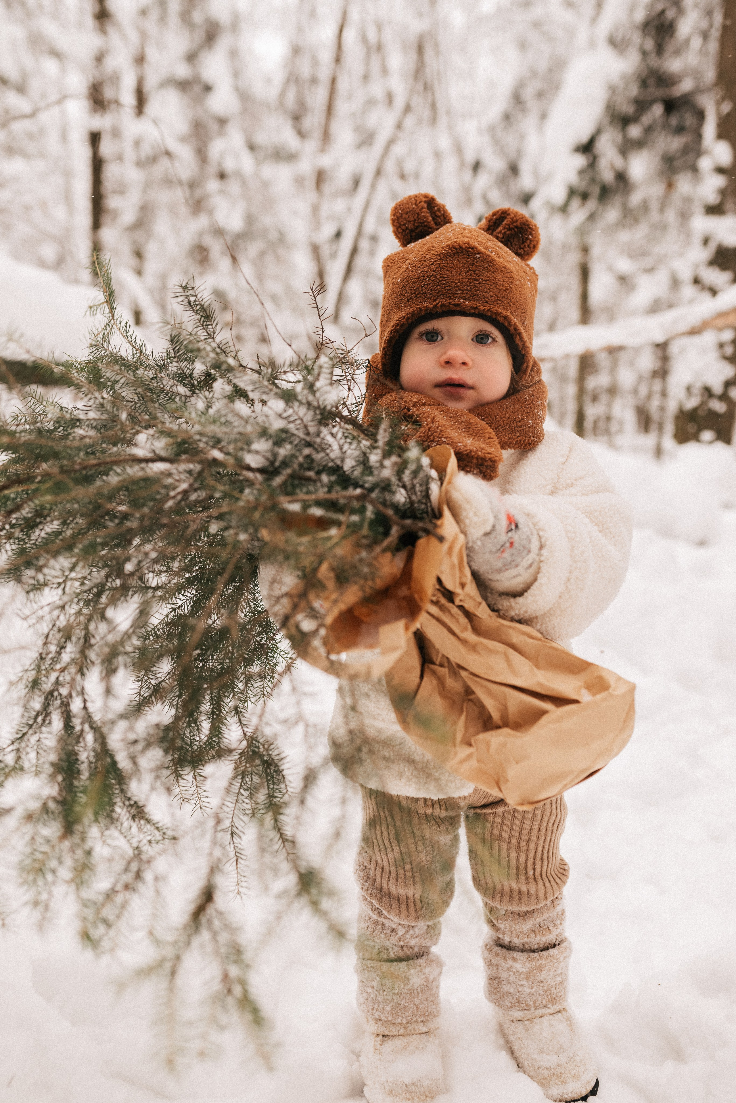 Зимняя уличная. Семейный, индивидуальный, контент фотограф Москва