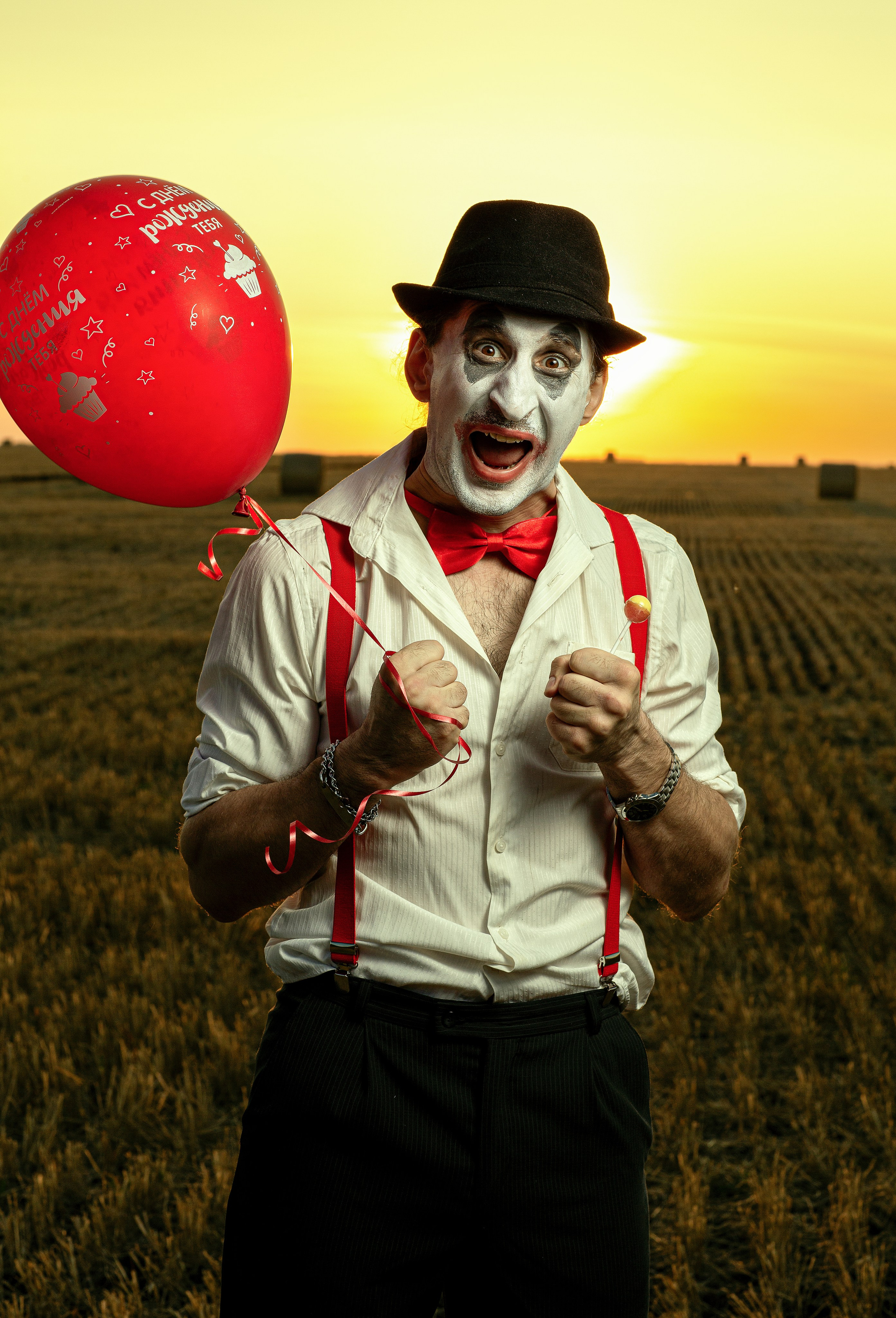 Клоун. Художественный Фотограф Тольятти