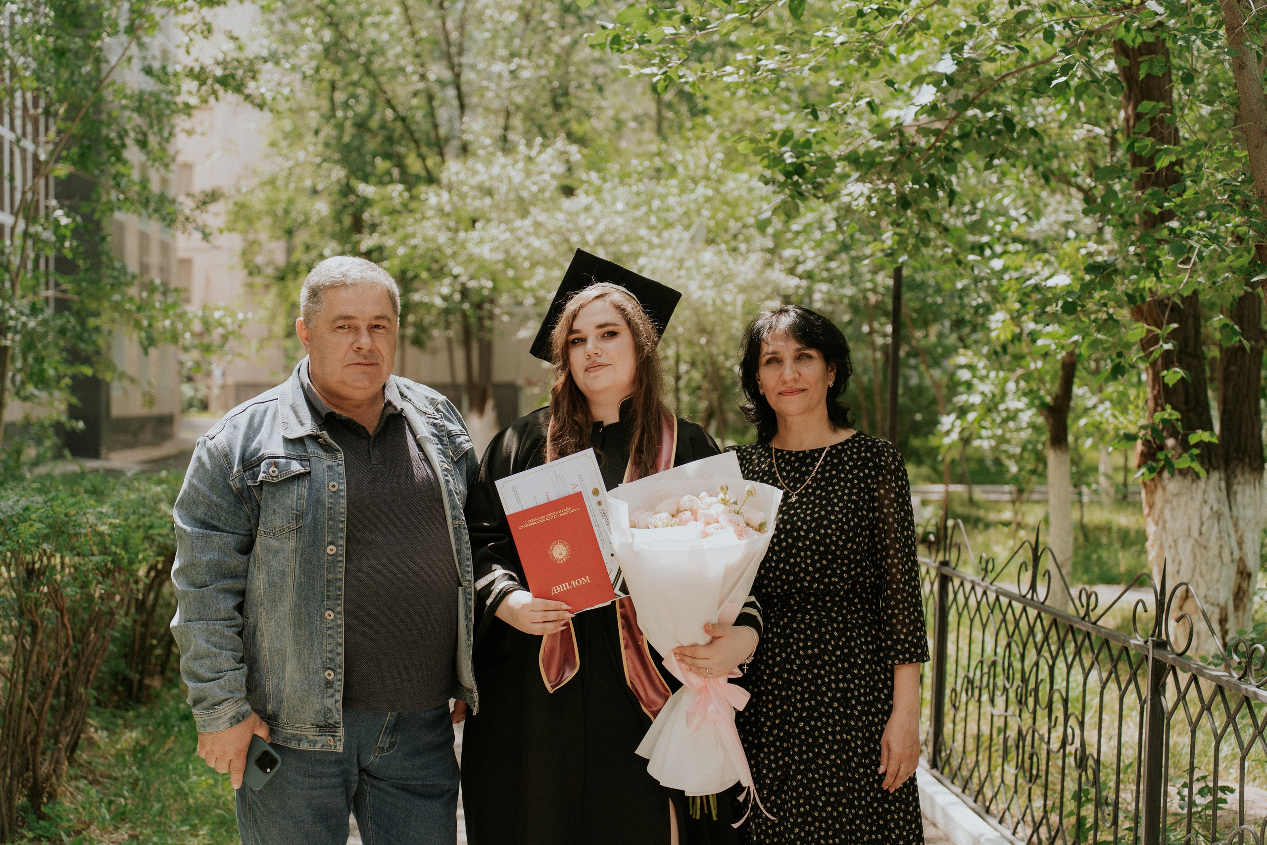 Выпускной Аграрный унивеситет. Крис Богомазова