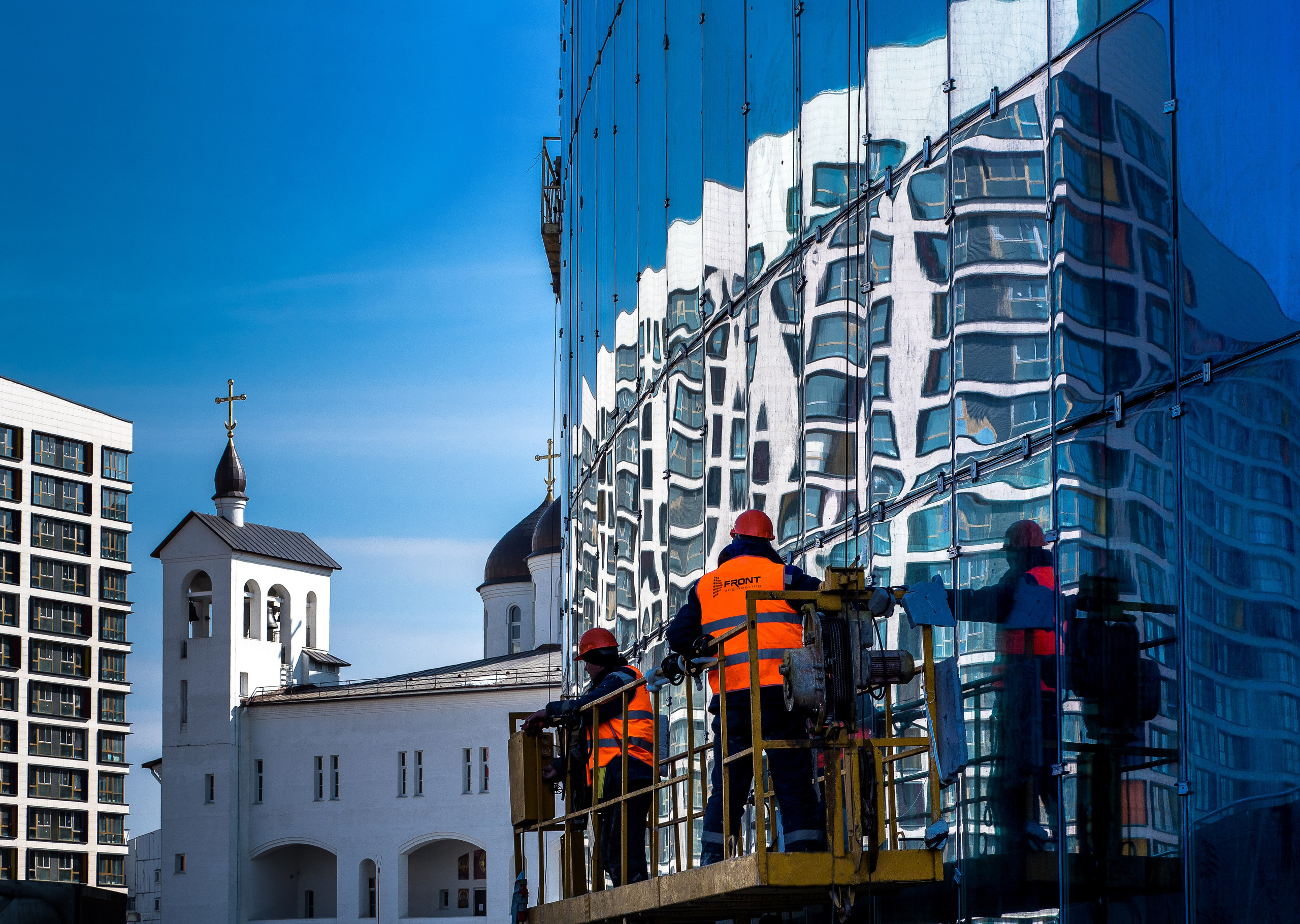 Фотосъемка Остекления здания. Съемка в студии под ваш запрос, студийные съемки, фотографии архитектурных объектов — Александр Евстигнеев — фотограф Москва