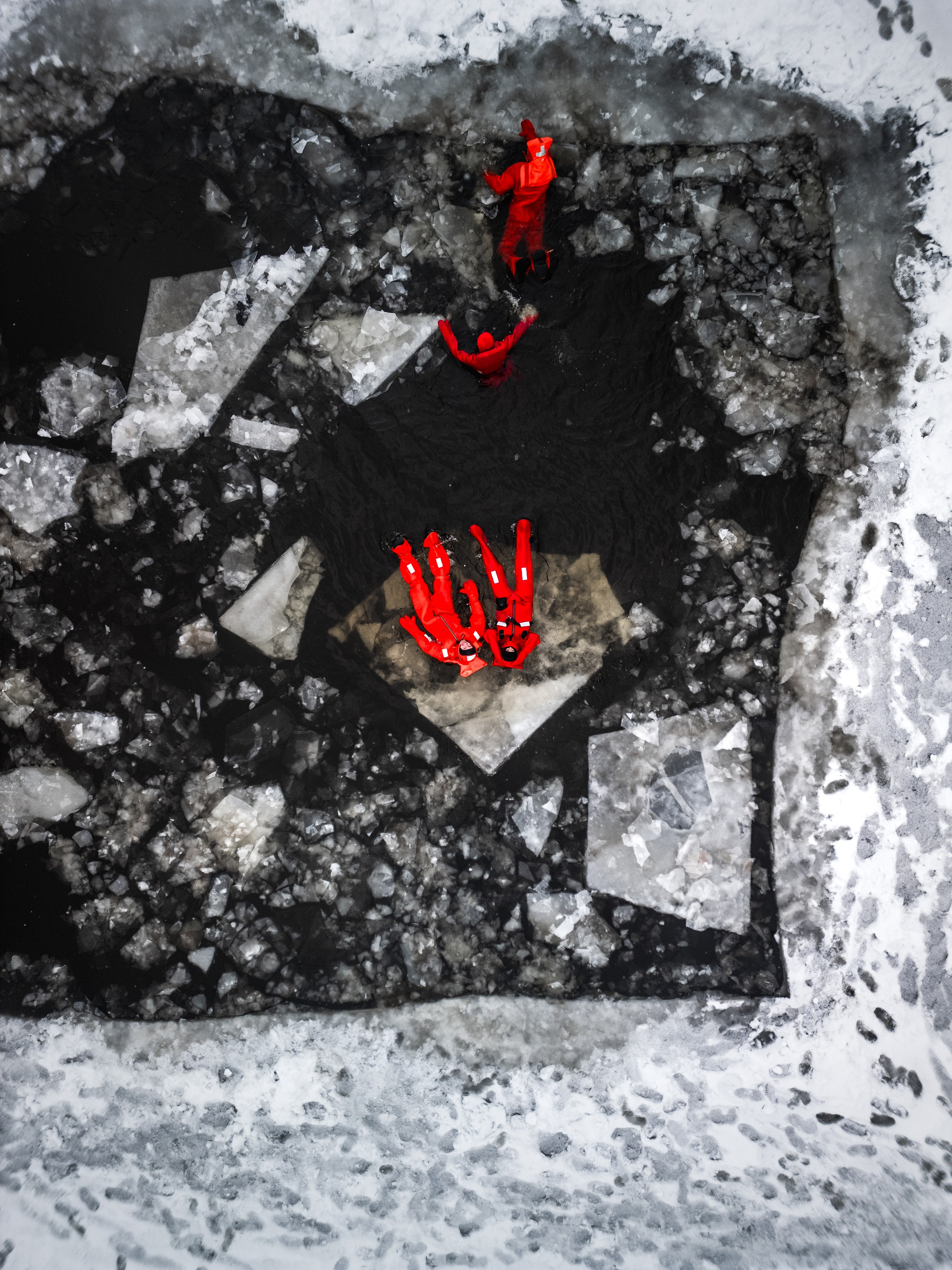 Айсфлоатинг #9. DRONBERRY — Аэросъемка Ярославль