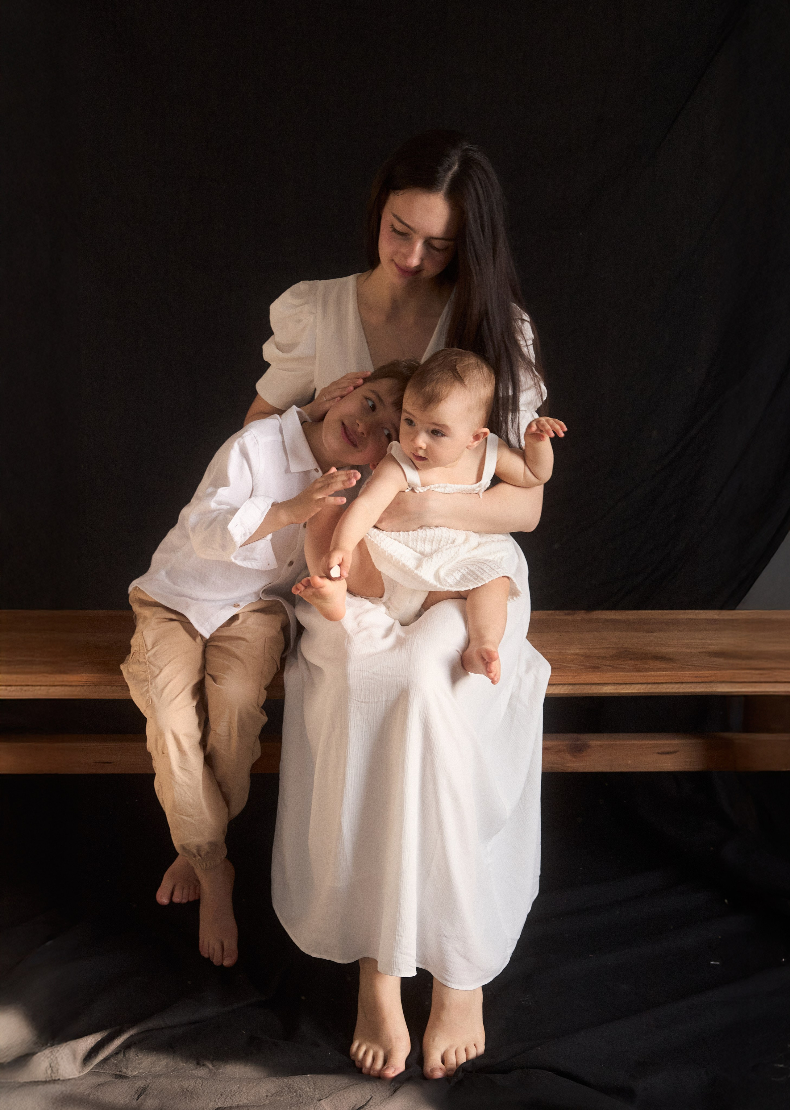 Диана + Давид + Люба. Семейный и детский фотограф Юлия Шох