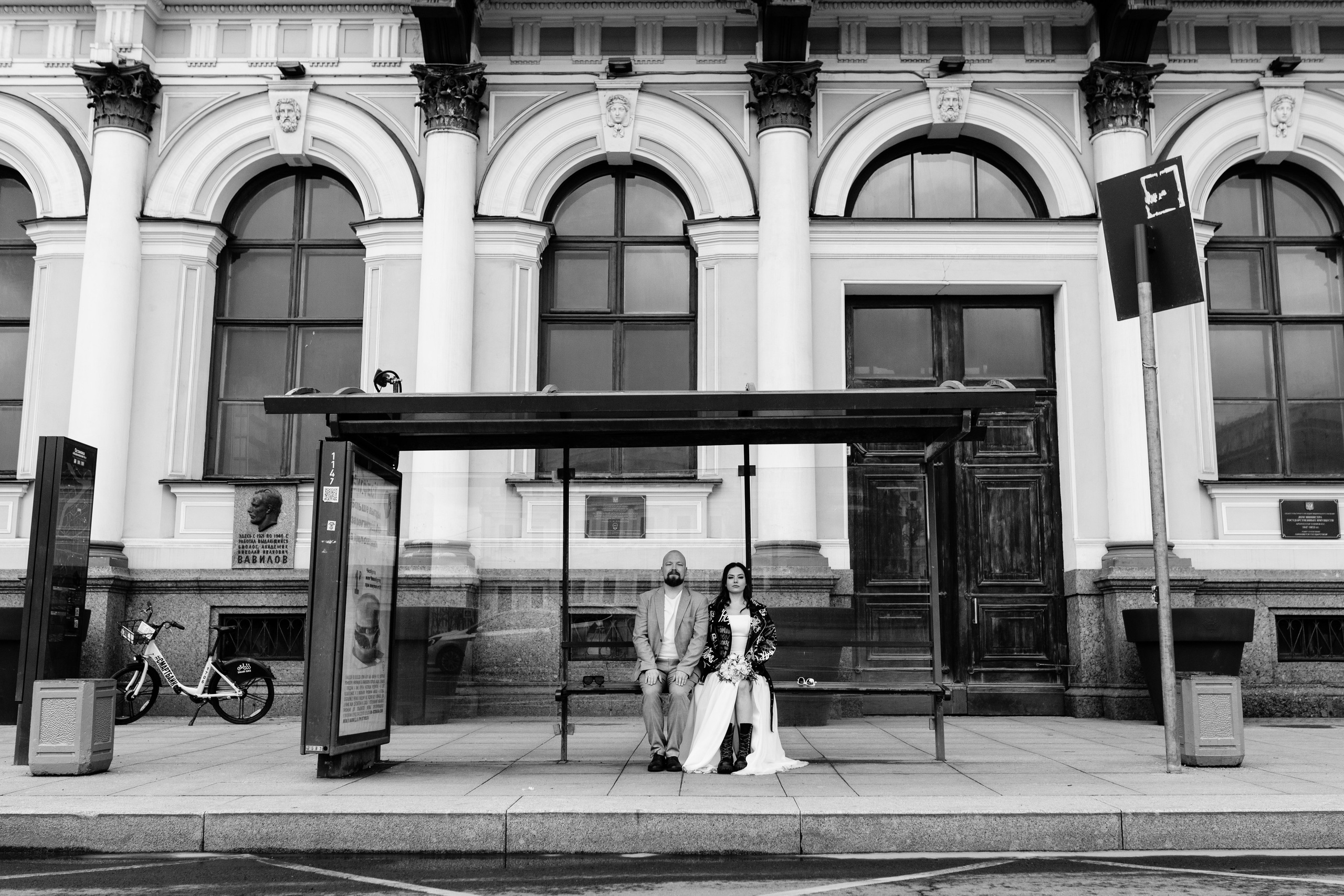 Два образа на этих снимках. Свадебный фотограф СПБ