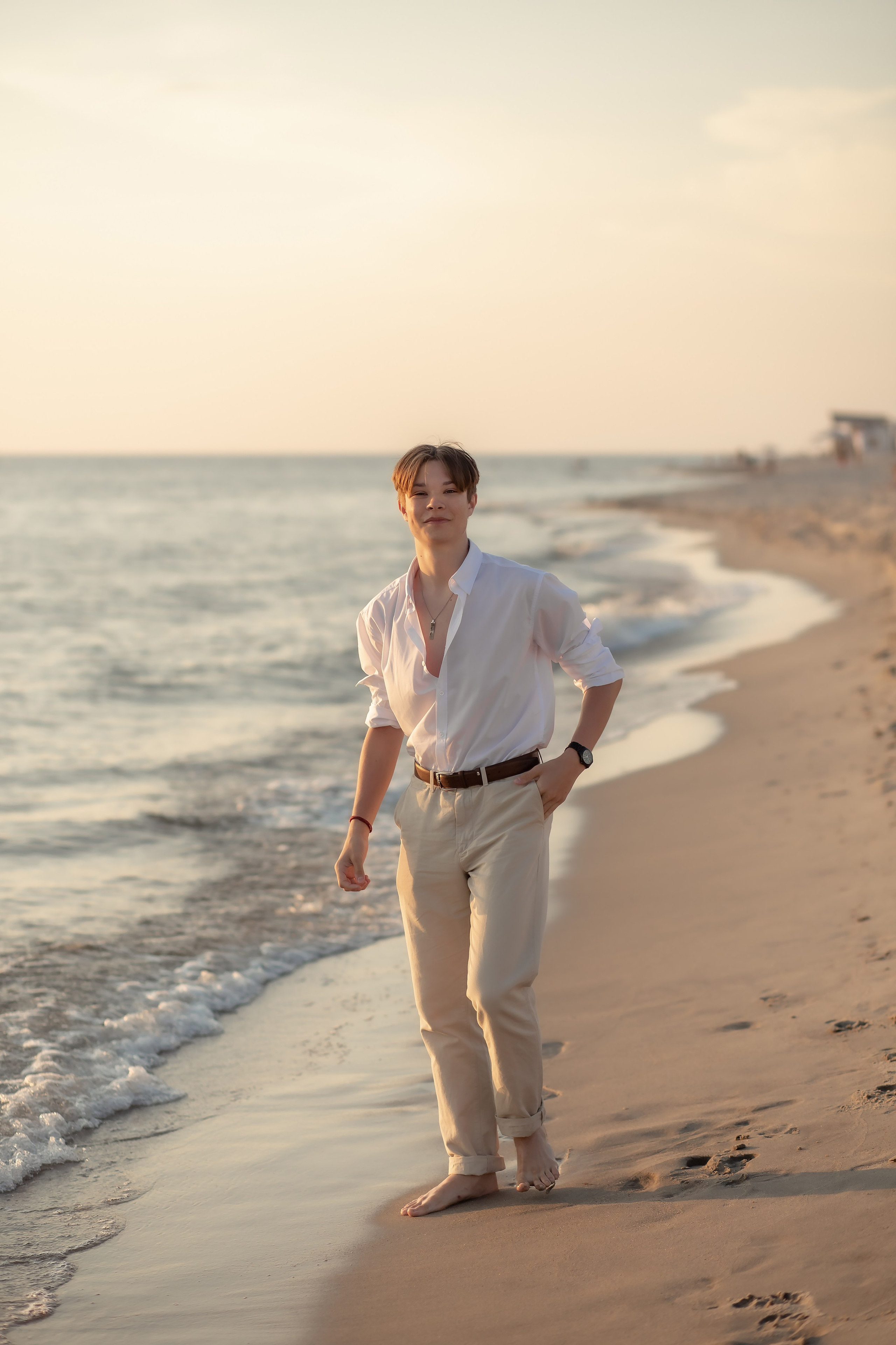 Екатерина и Антон. На закате. Фотограф в Калининграде Решетникова Алина