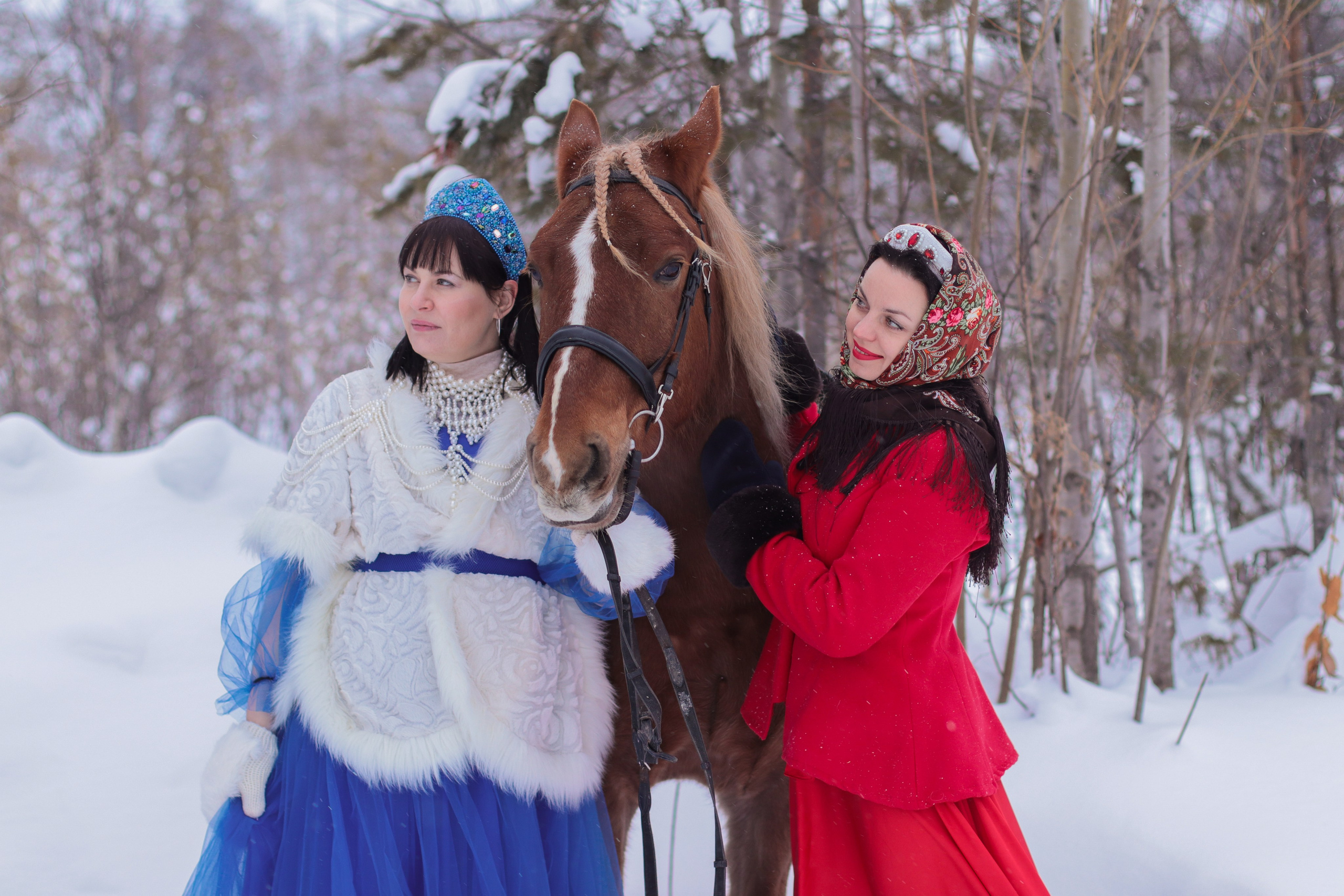 Конные съемки зимой. Фотограф в Сургуте Брызгунова Анастасия