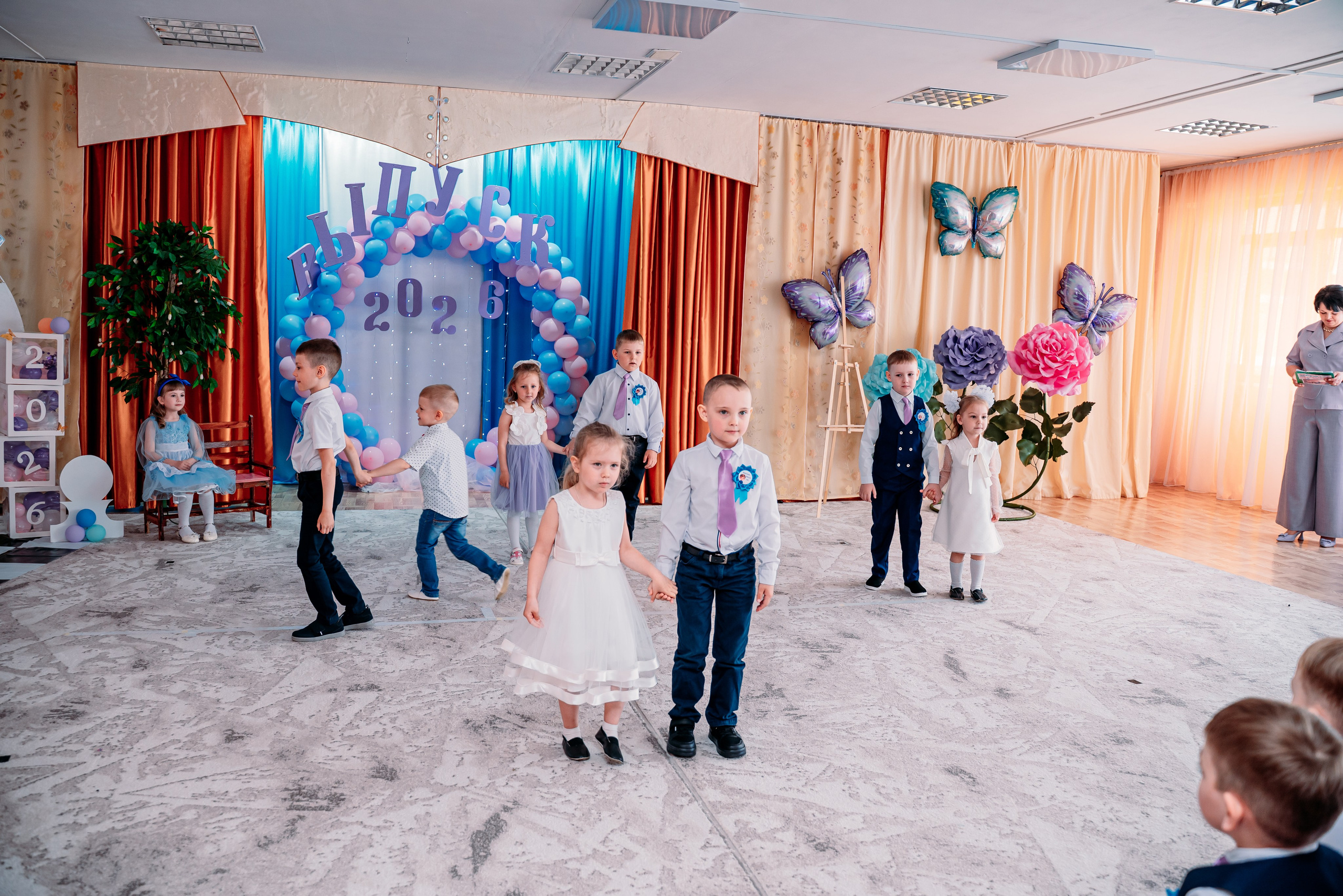 Выпускной 2026 детский сад 59. Фотограф Алёна Царькова. Киселевск