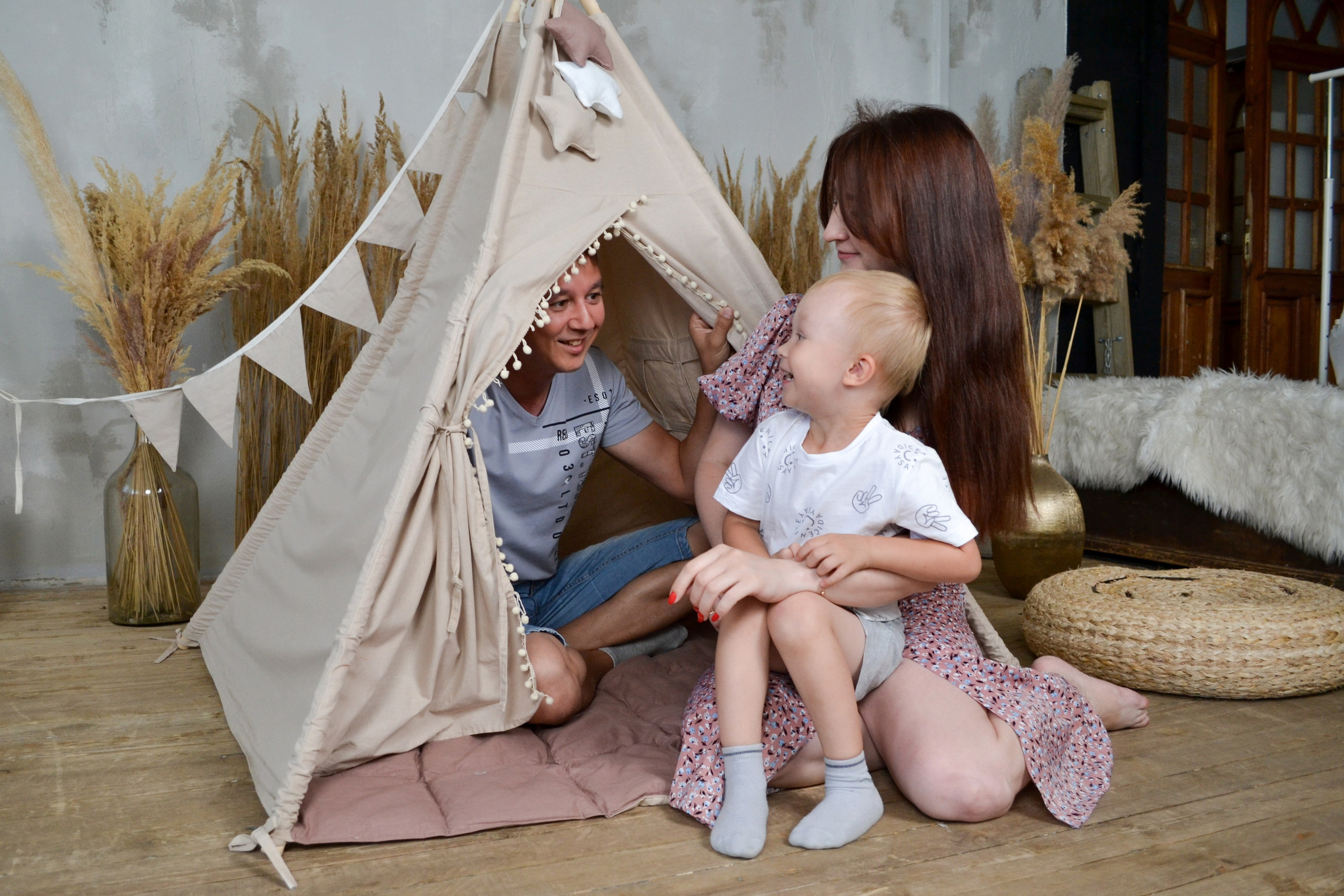 Семья Петуховых. Семейный и свадебный фотограф в Йошкар-Оле Виктор Крайт