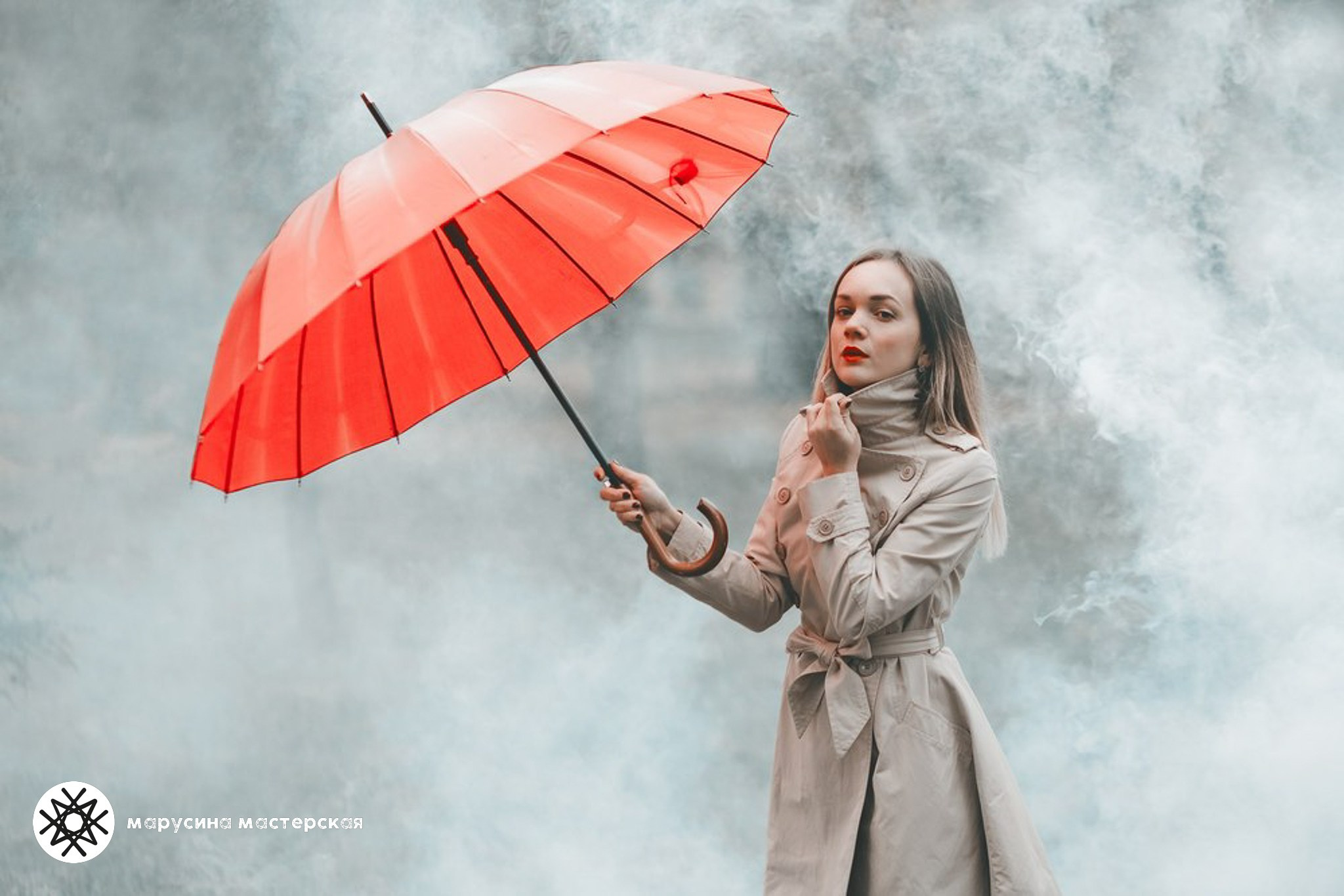 Фотография с проработанной композицией и светом