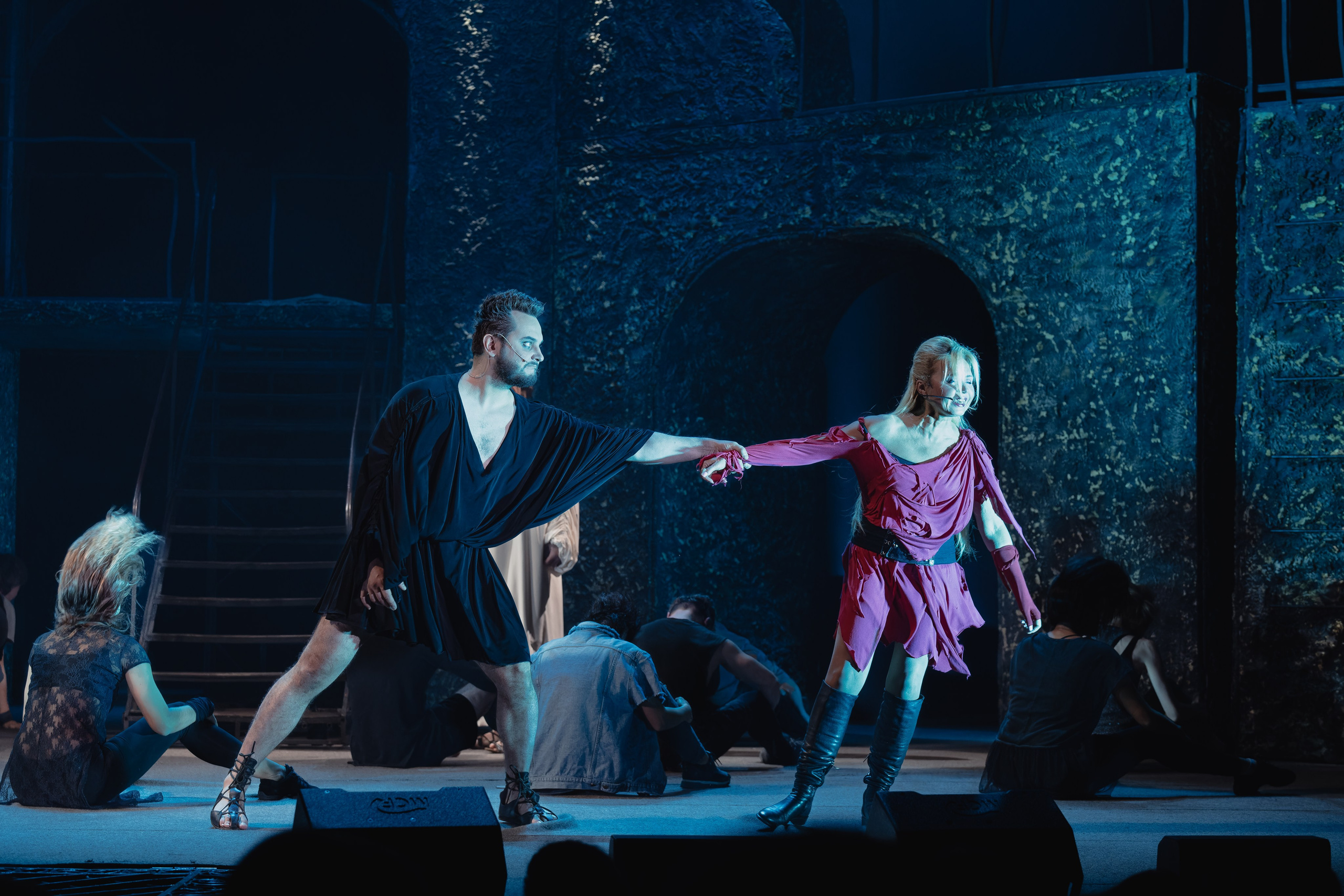 Театр Моссовета: Иисус Христос — Суперзвезда — 33 года на сцене. Сайт фотографа Сергея Абрамова