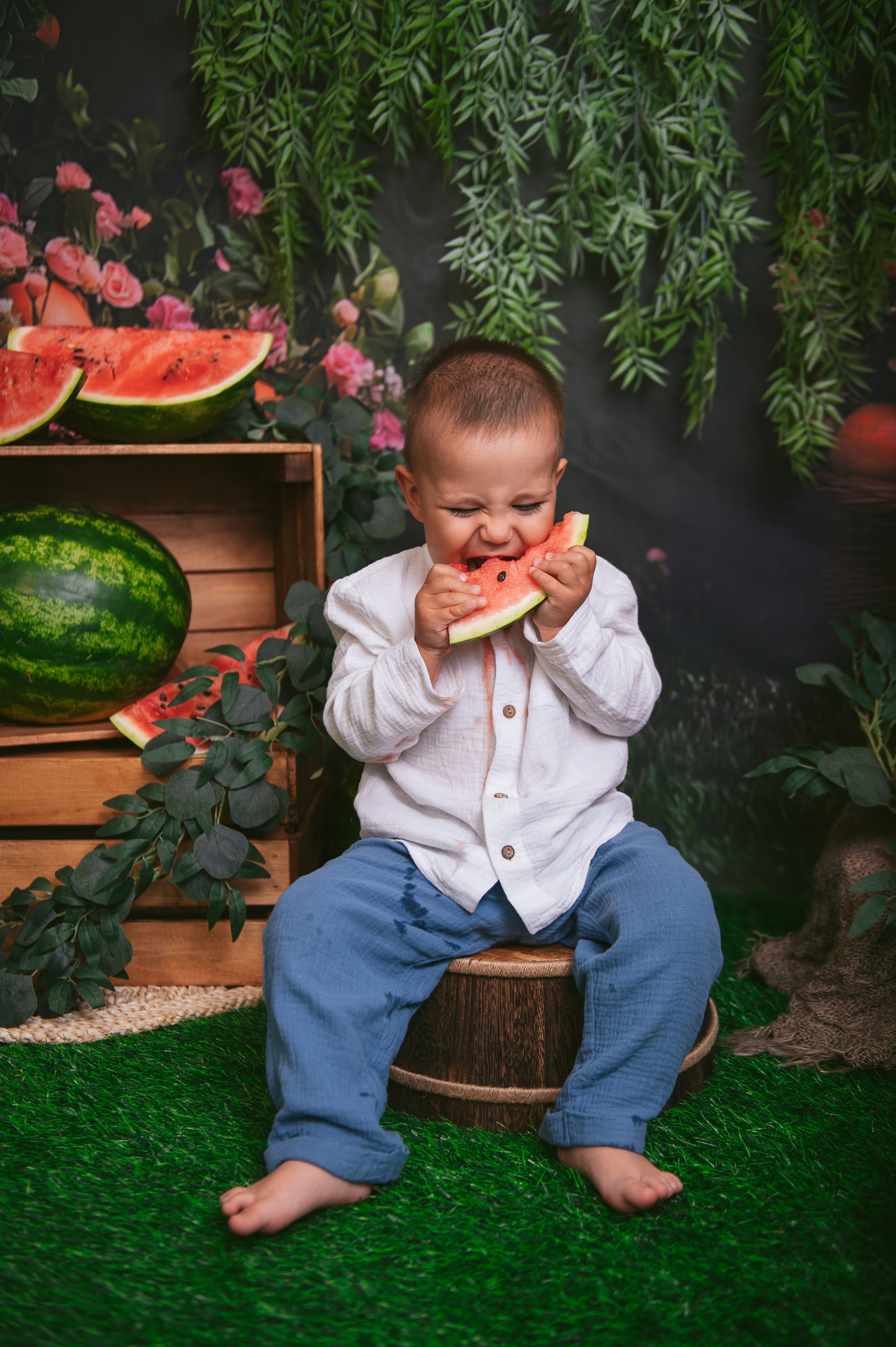 Арбузы 2025. Детский фотограф Магадан