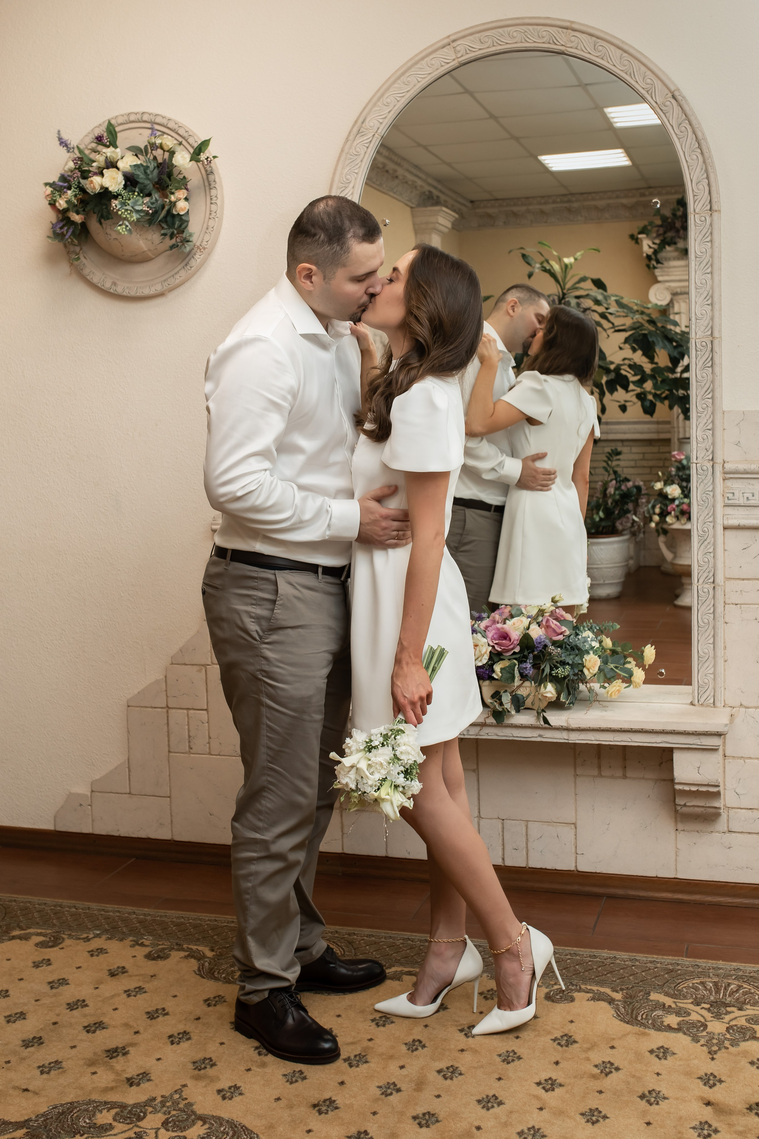 Фотосессия регистрации в Колпино для Евгении и Геннадия. Свадебный и семейный фотограф в Колпино и СПб Юлия Папанова