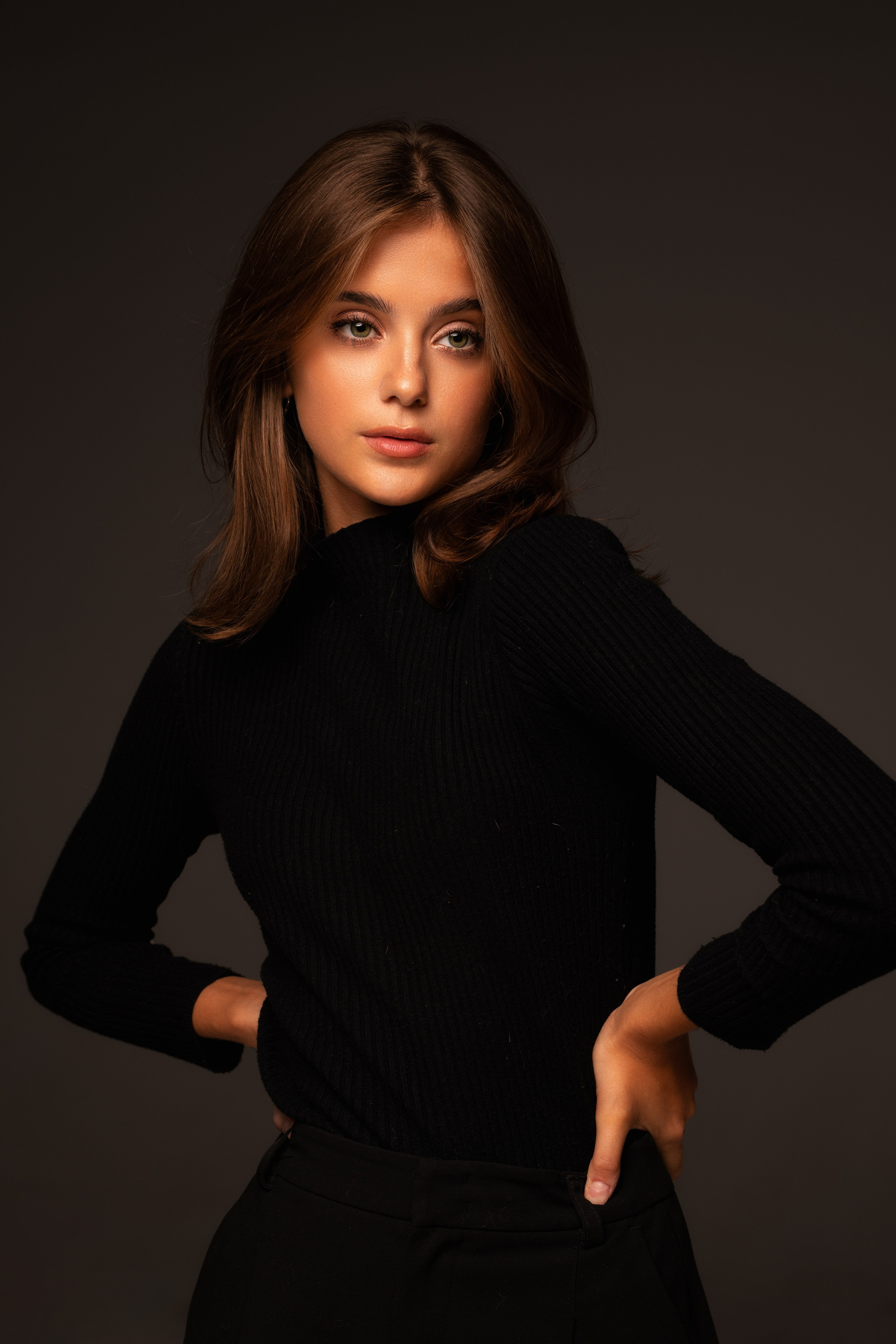 Студийная съемка с Викторией на циклораме в формате для «себя»