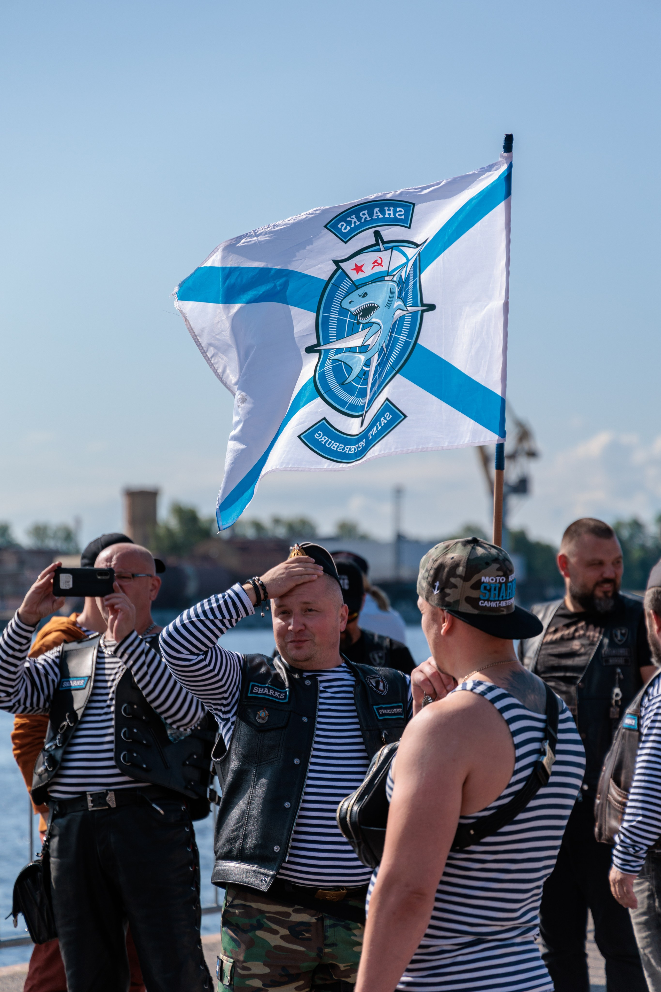 День ВМФ с мотоклубом 28.08.24. Репортажный фотограф Санкт-Петербург | Роман Карбышев