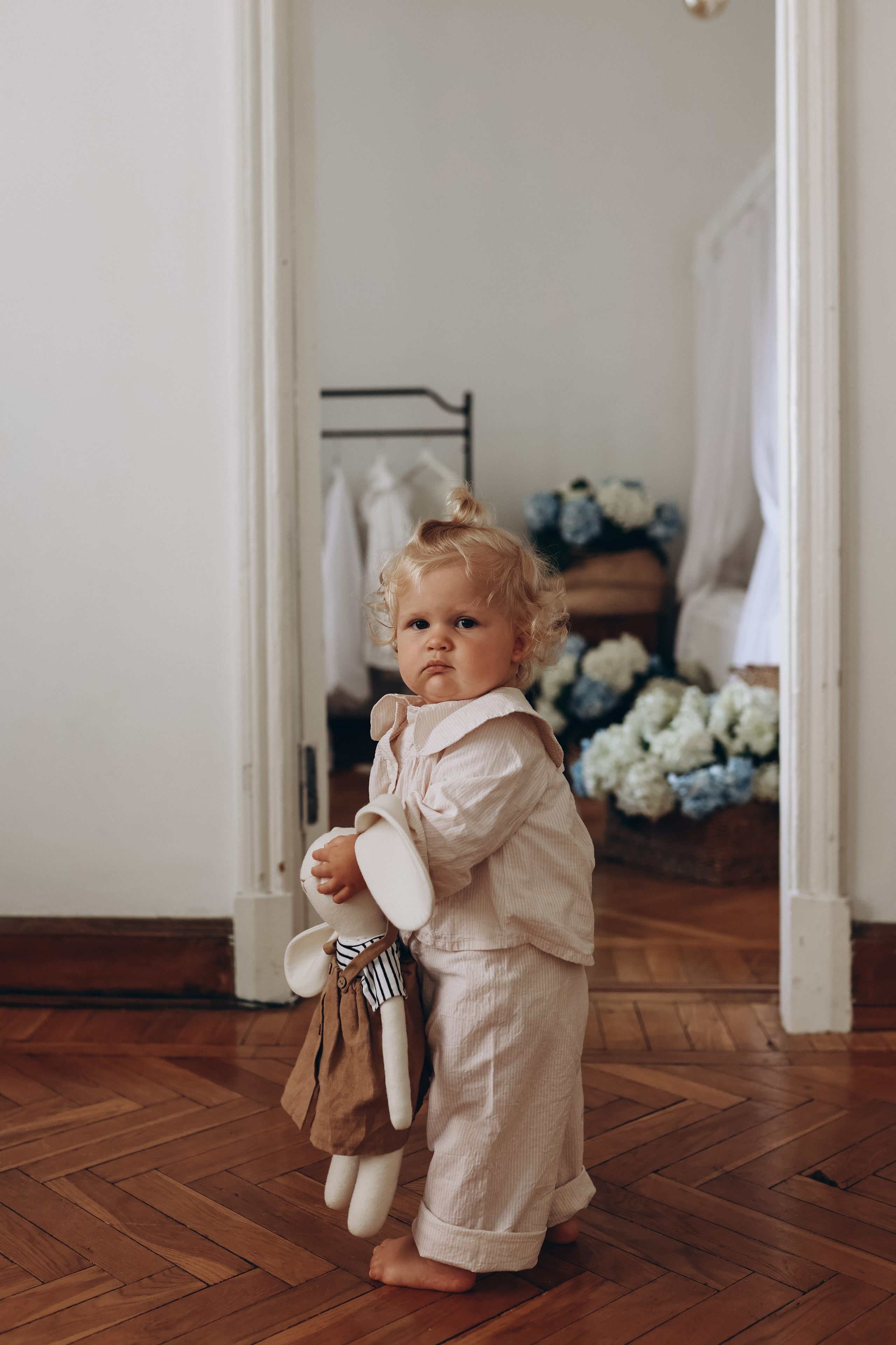 Ева и гортензии. Елена Гореликова фотограф в Москве