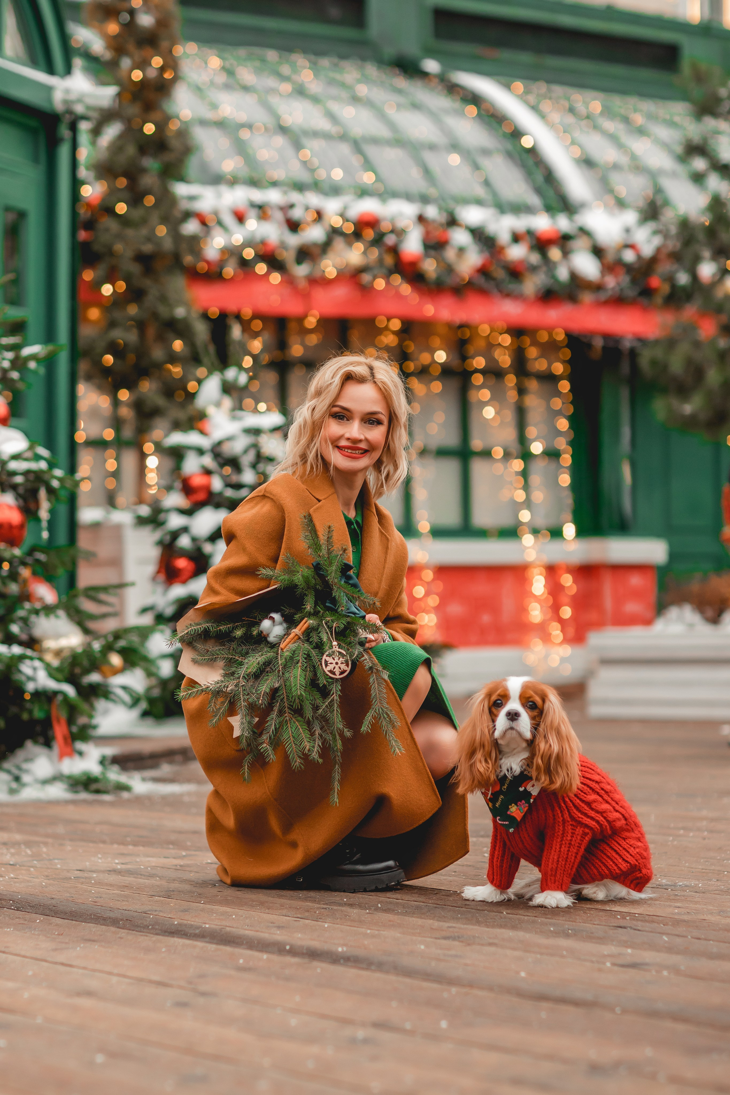 Татьяна и Хэппи. Семейный фотограф анималист Мария Крючкова