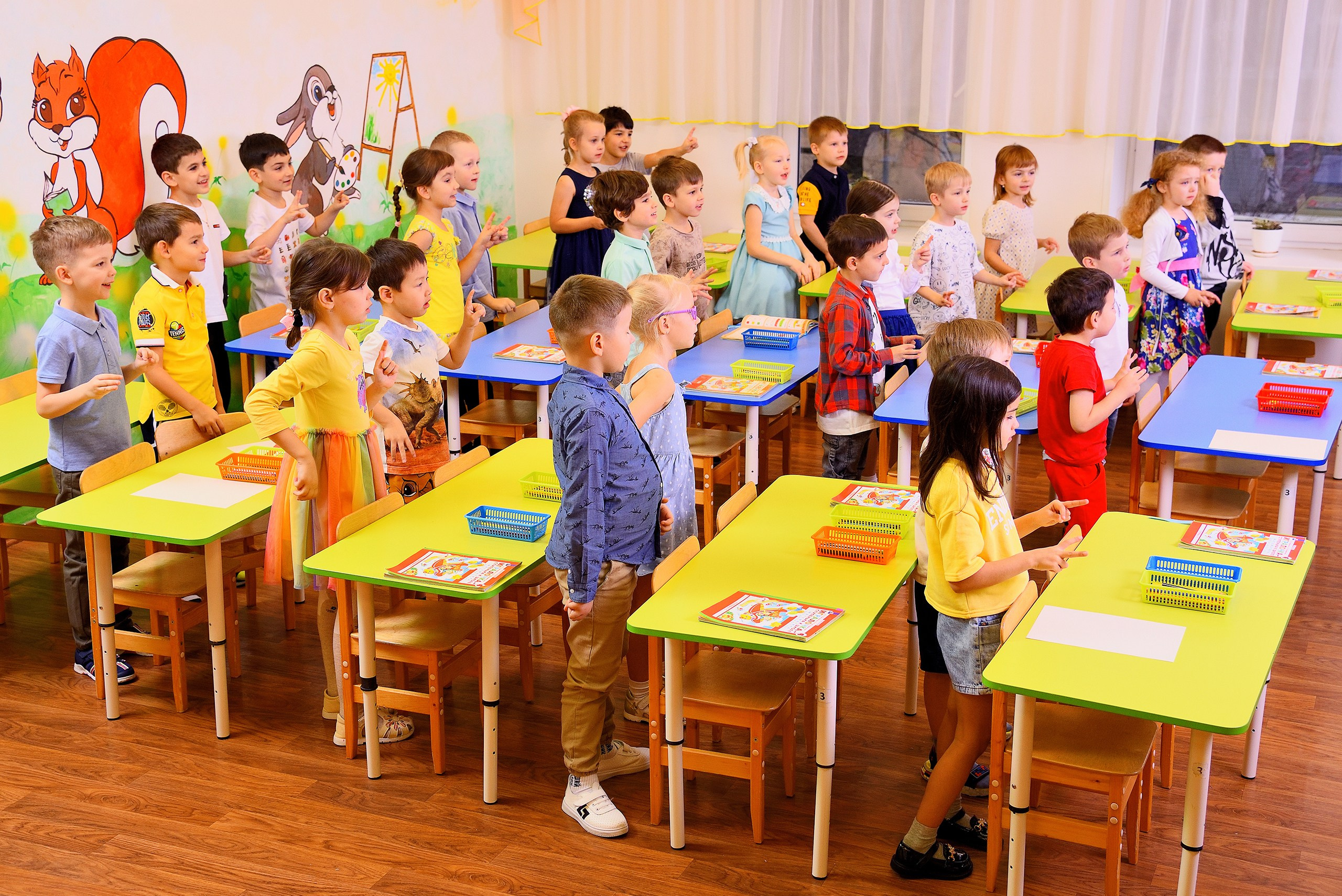 Съемка детей в детском саду для выпускных альбомов. Фотограф в детский сад и школу | Выпускные альбомы | МОСКВА | РЕУТОВ