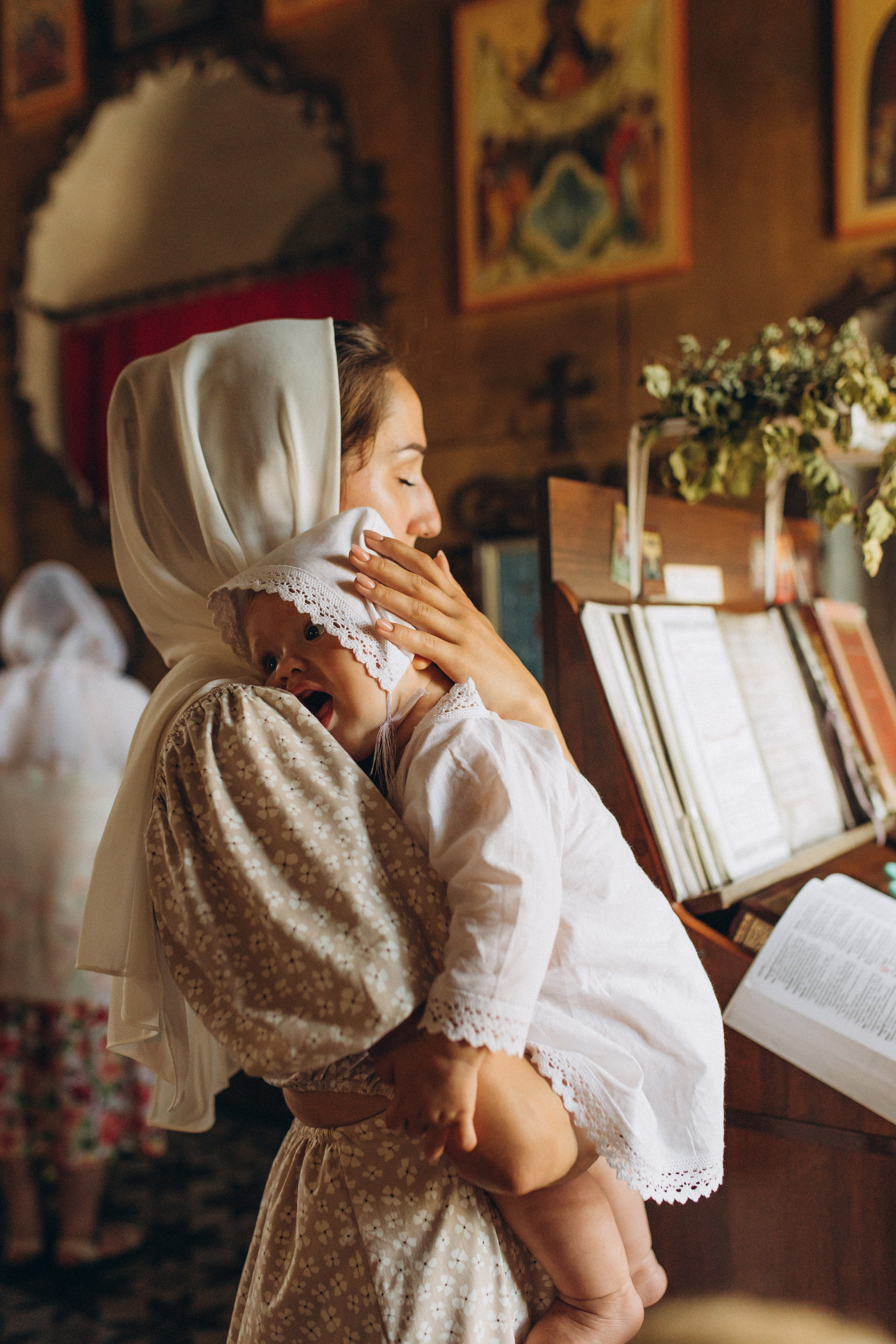 Крещение Марии. Семейный фотограф в Обнинске