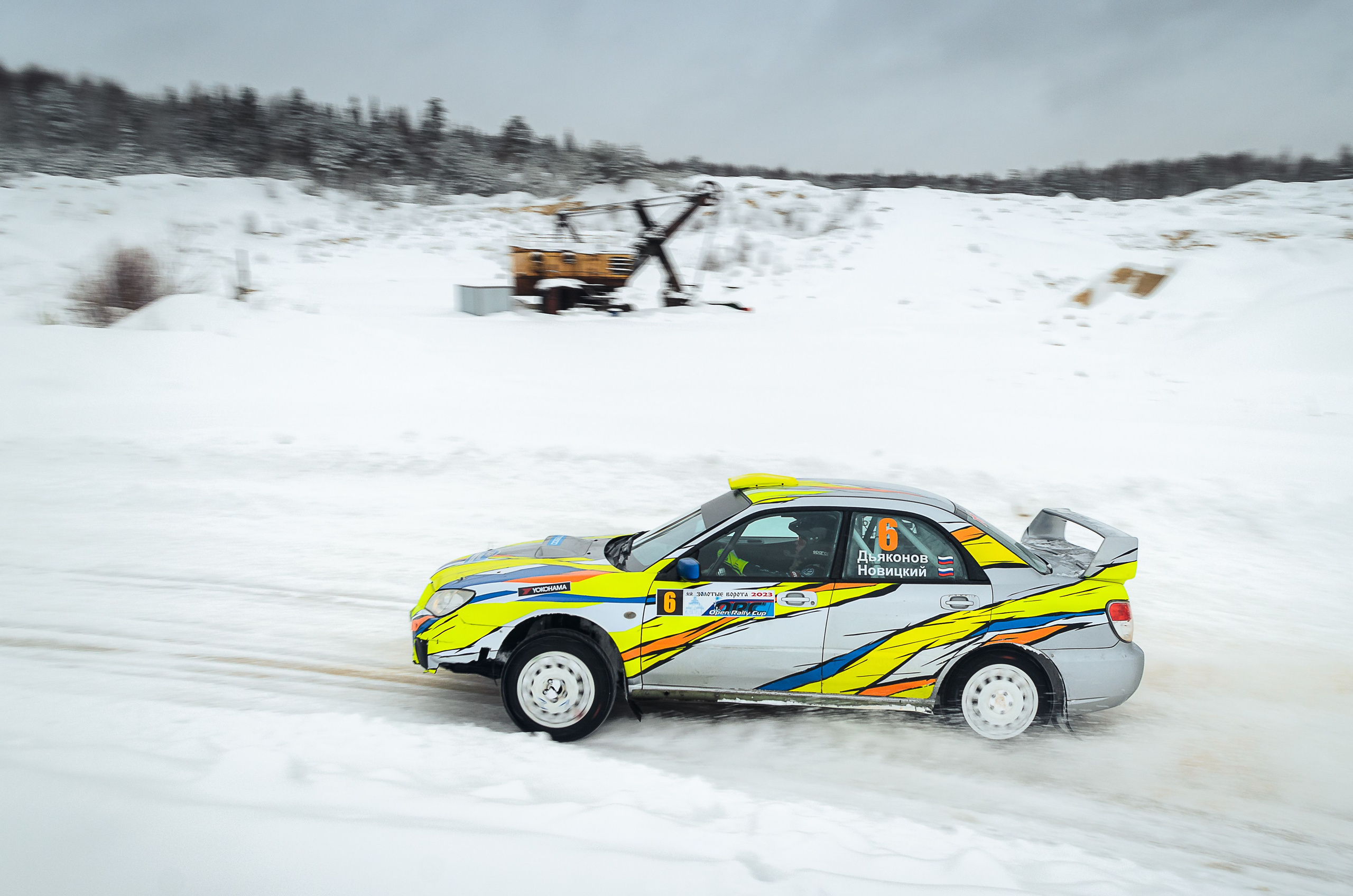 Серия Open Rally Cup, ралли во Владимирской области Золотые ворота, Ликино, 2023.