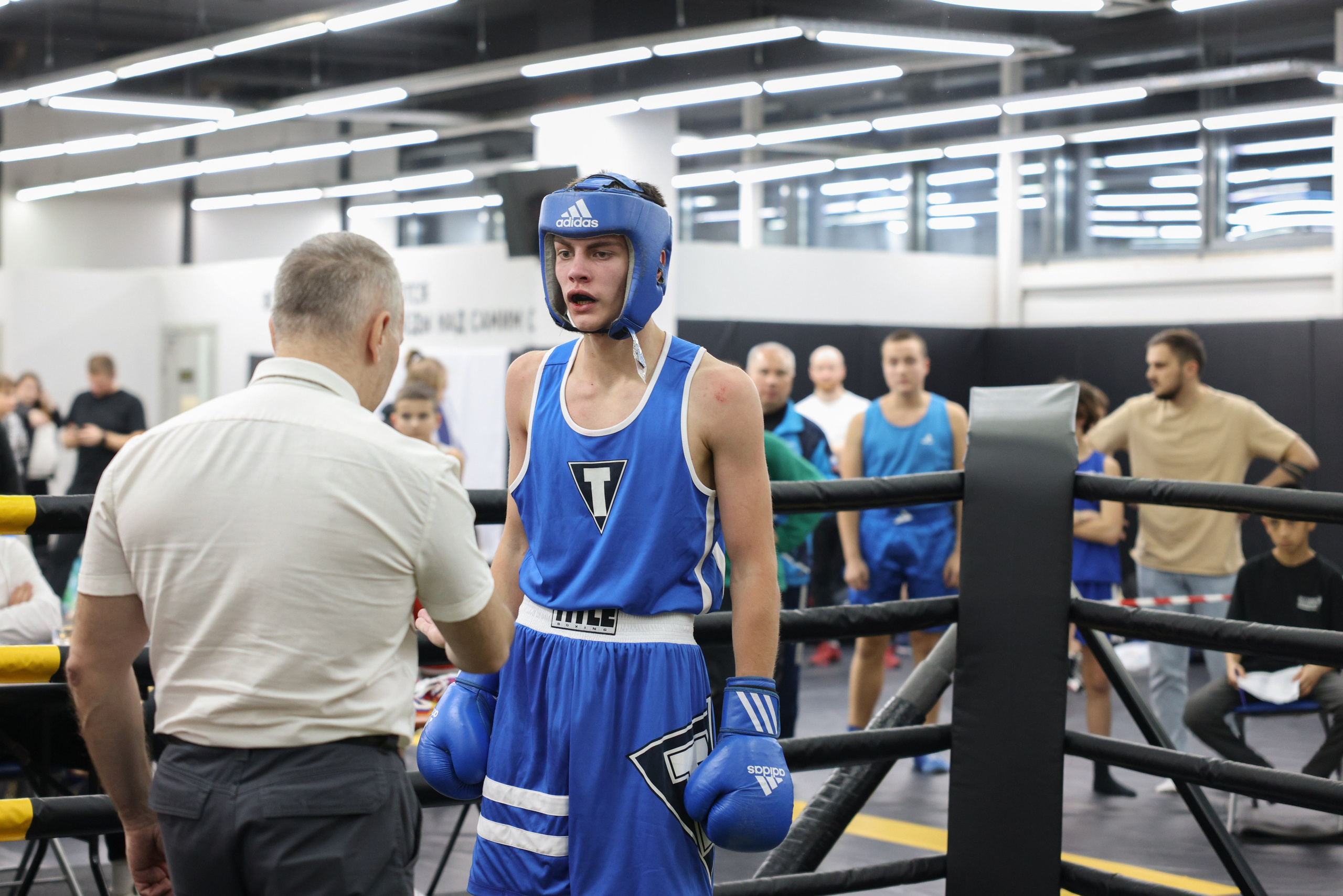 Открытый ринг «кубок ООО «ТЭК НеваСпецТяж». Фотограф Александр Заломаев