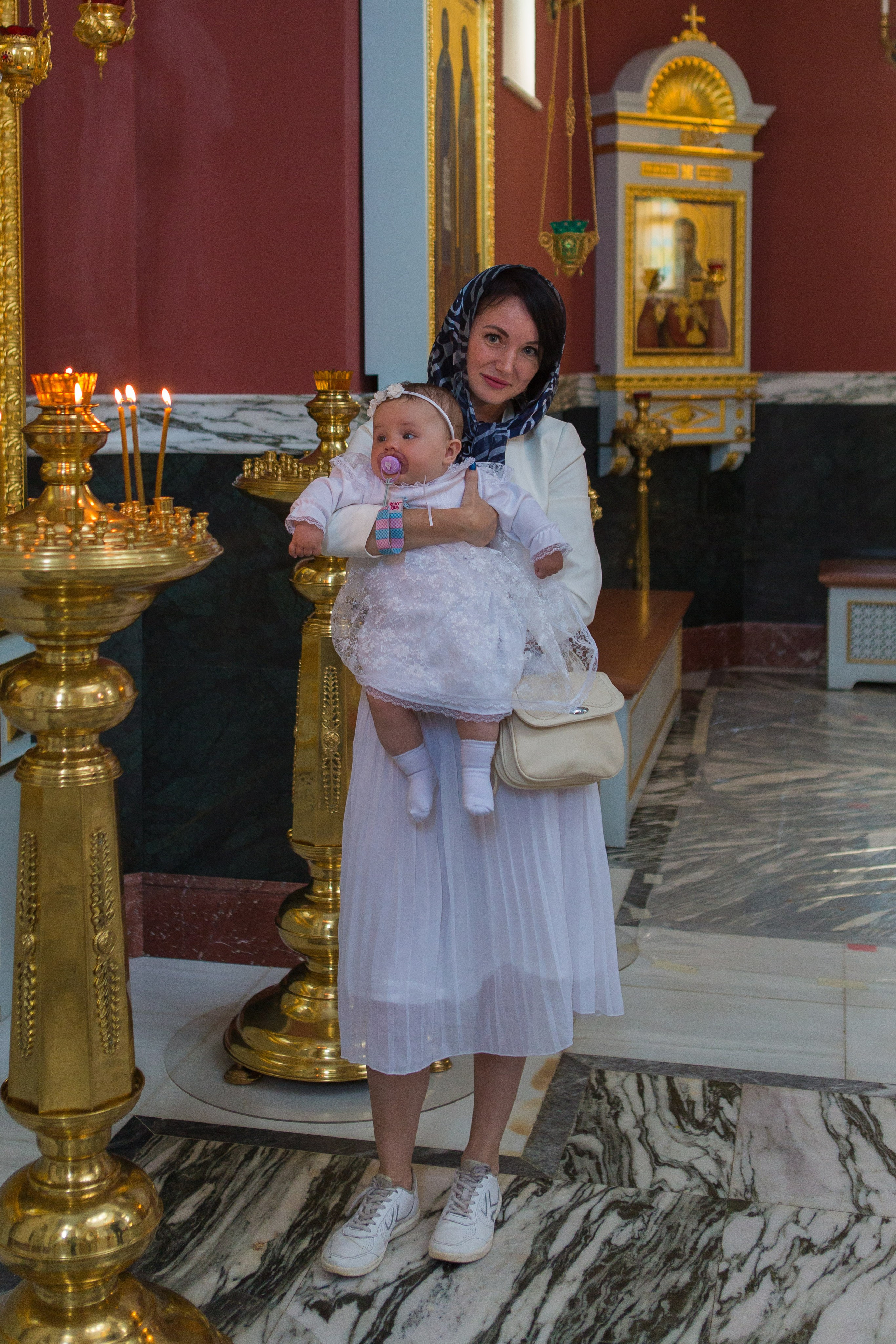 Крещение Вероника. Фотограф Александр Заломаев