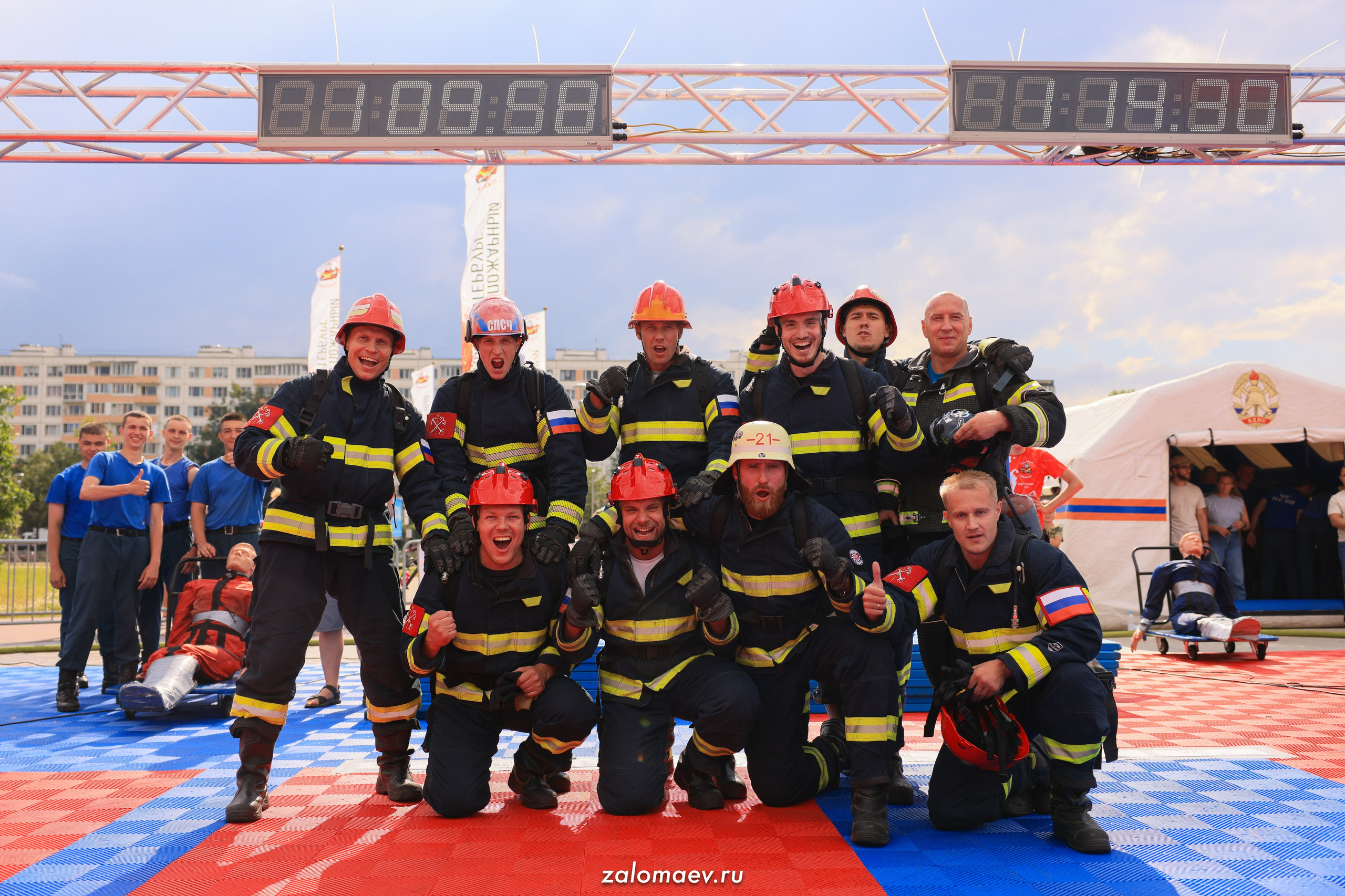 Сильнейший пожарный. Фотограф Александр Заломаев