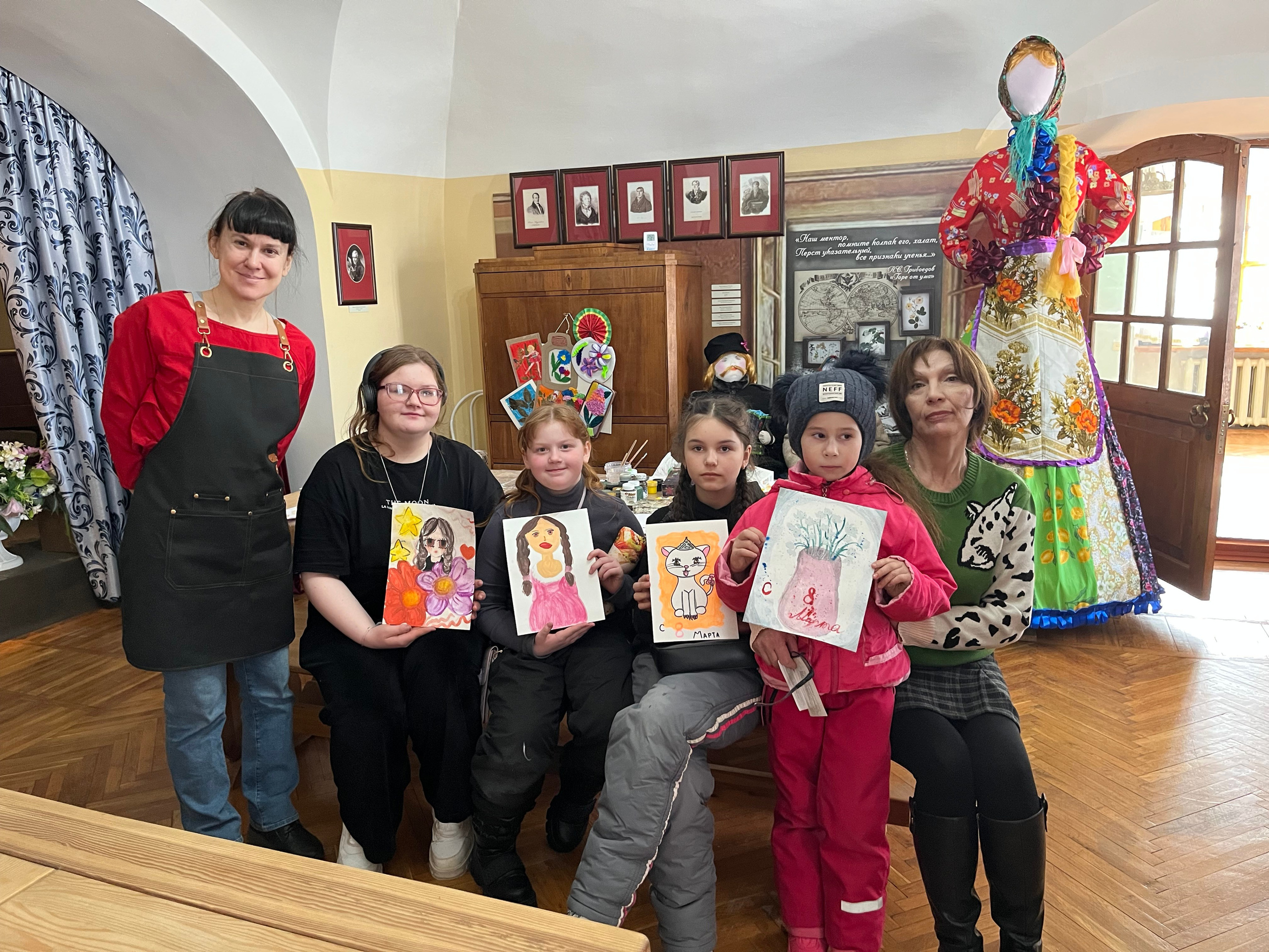 2026 г. ФГБУК музей-заповедник А. С. Грибоедова «Хмелита». Ефремова Ольга. Художник