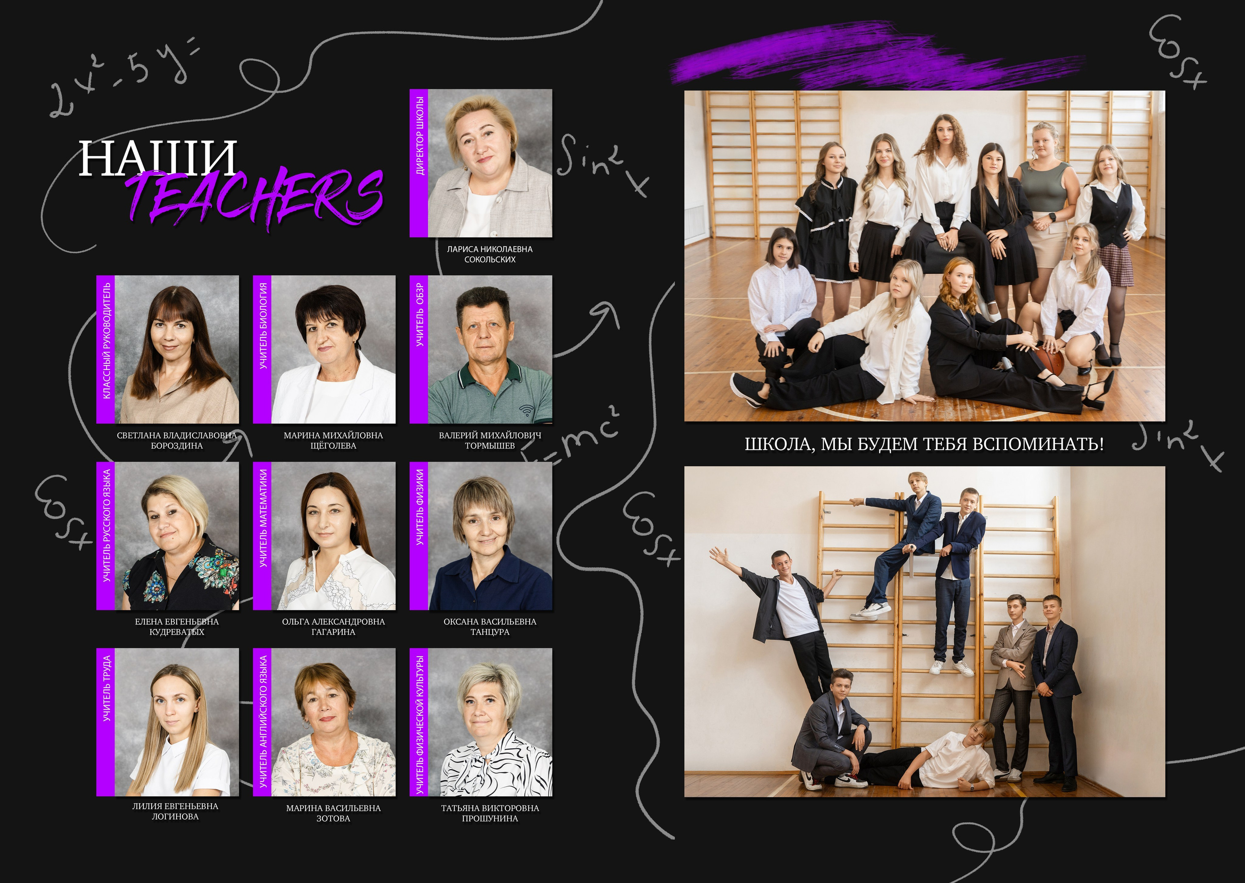 Альбом 5 разворотов. Школьный фотограф Дмитрий Берёзин