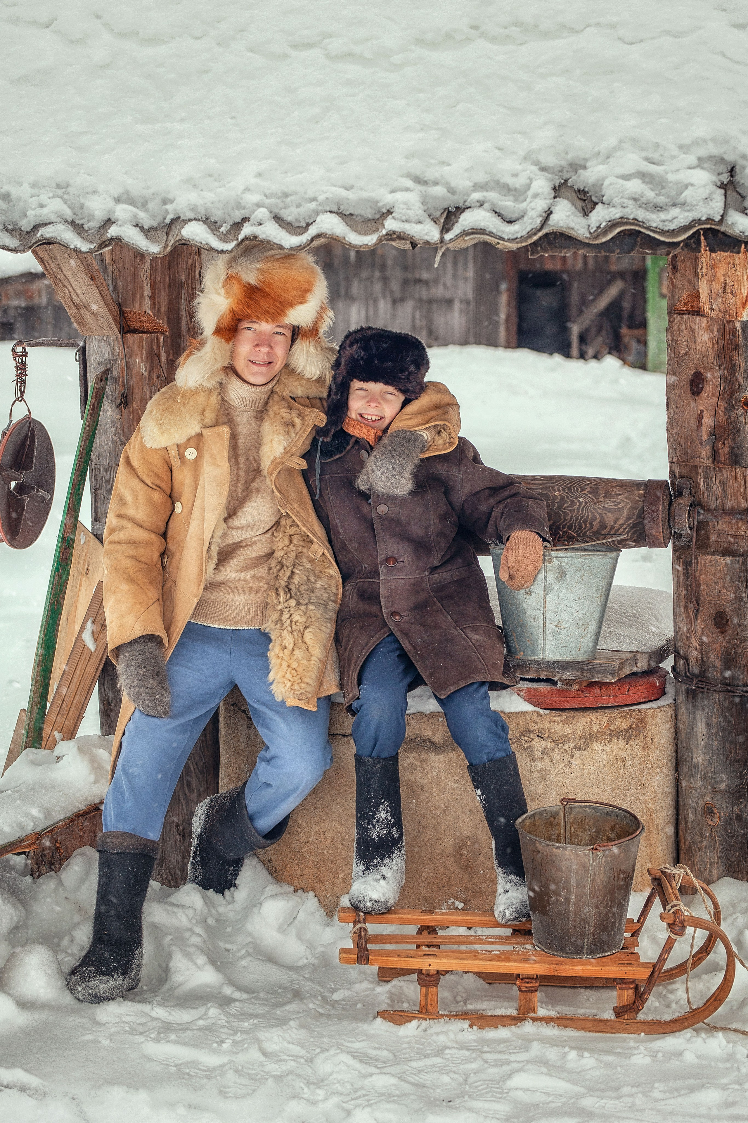 Зимние забавы. Елена Чернигина семейный и детский фотограф в Нижнем Новгороде и Бор