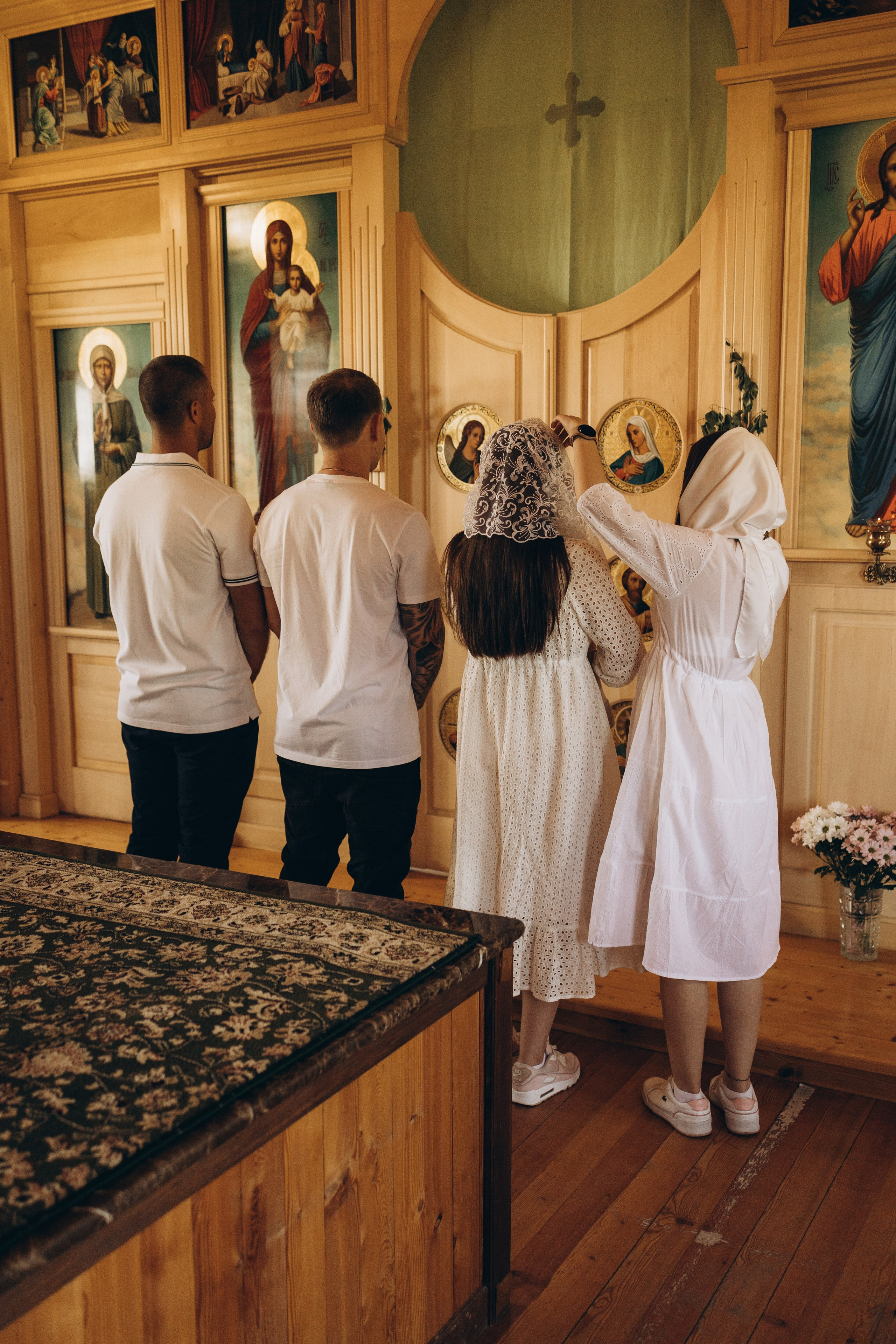 Крещение Егора. Семейный фотограф в Москве Виктория Ястребинская