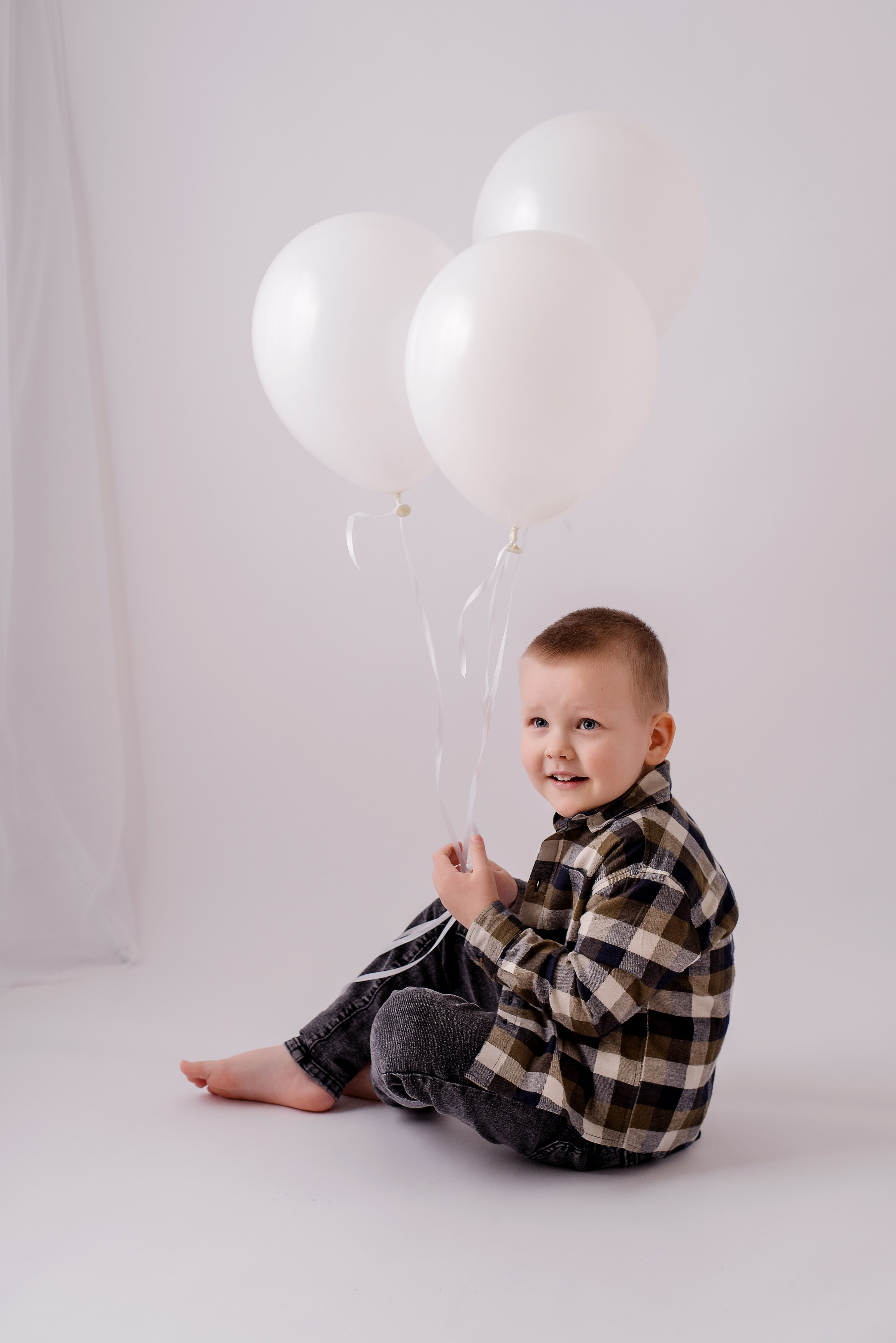 1 год семейная. Детский фотограф в Долгопрудном и Москве