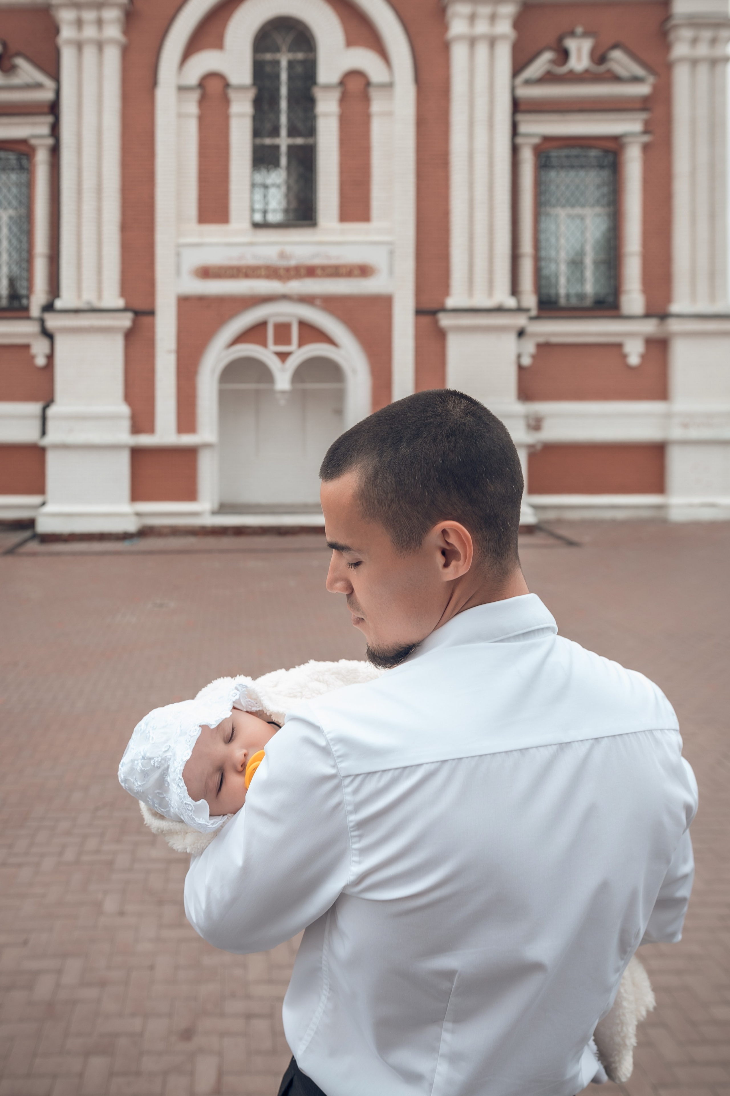 Таинство Крещения Марии в соборе Покрова Божьей Матери. Главная