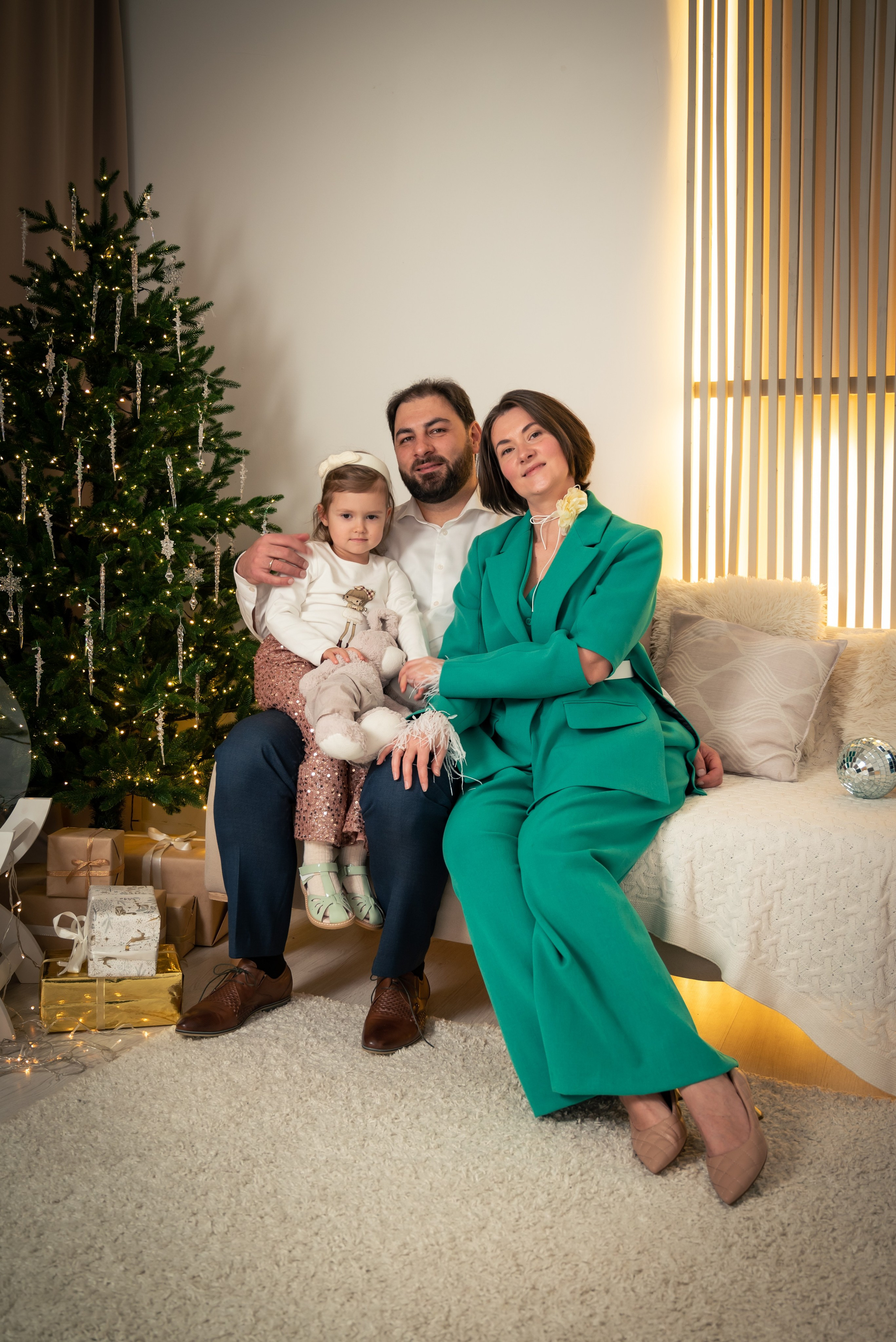 Новогодняя фотосессия для Анастасии и её прекрасной семьи. Фотограф Зеленоград Москва