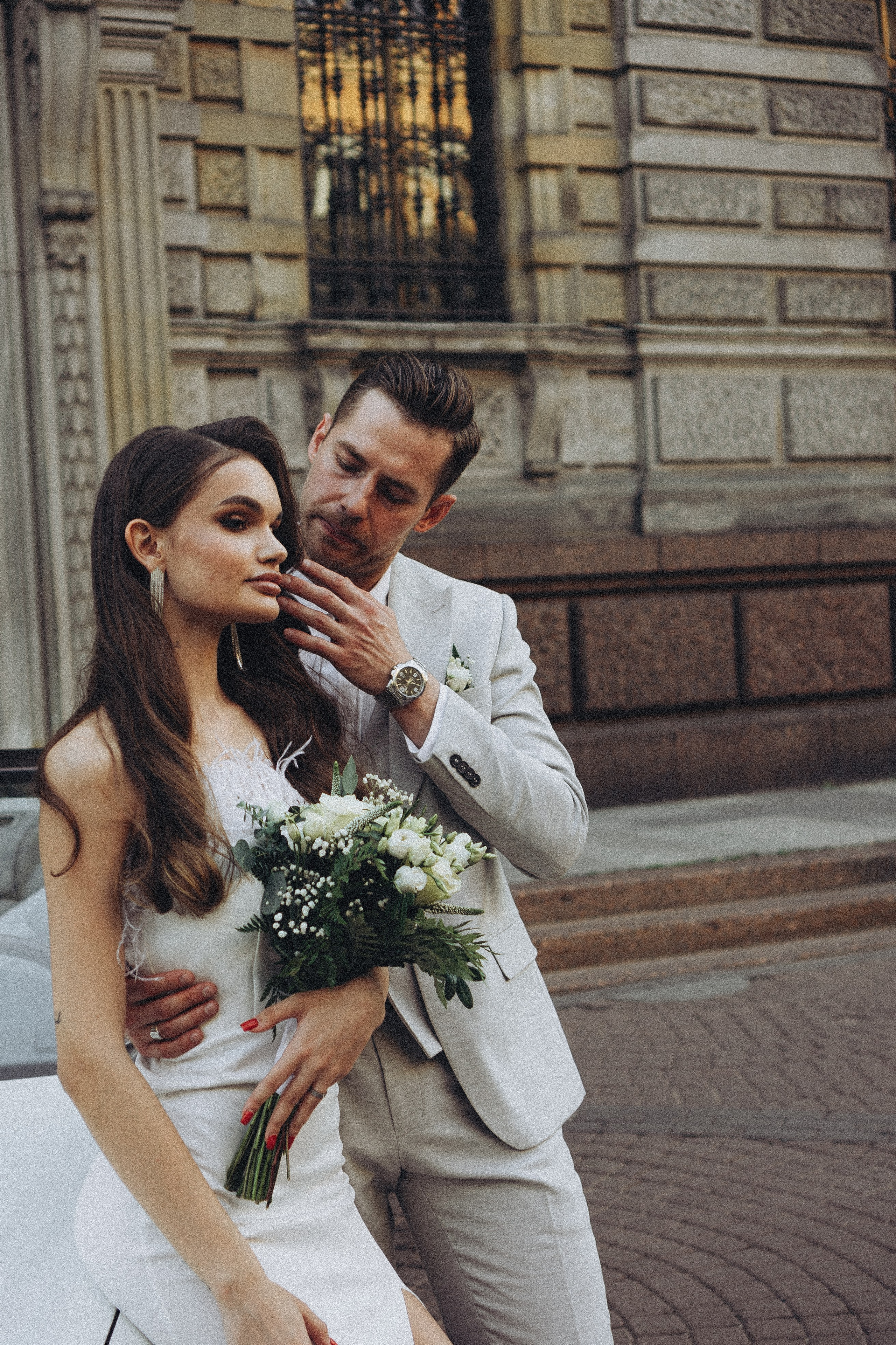 Свадебная сьемка у академии Штиглица. Профессиональный фотограф, Санкт-Петербург — Виктория Богомолова