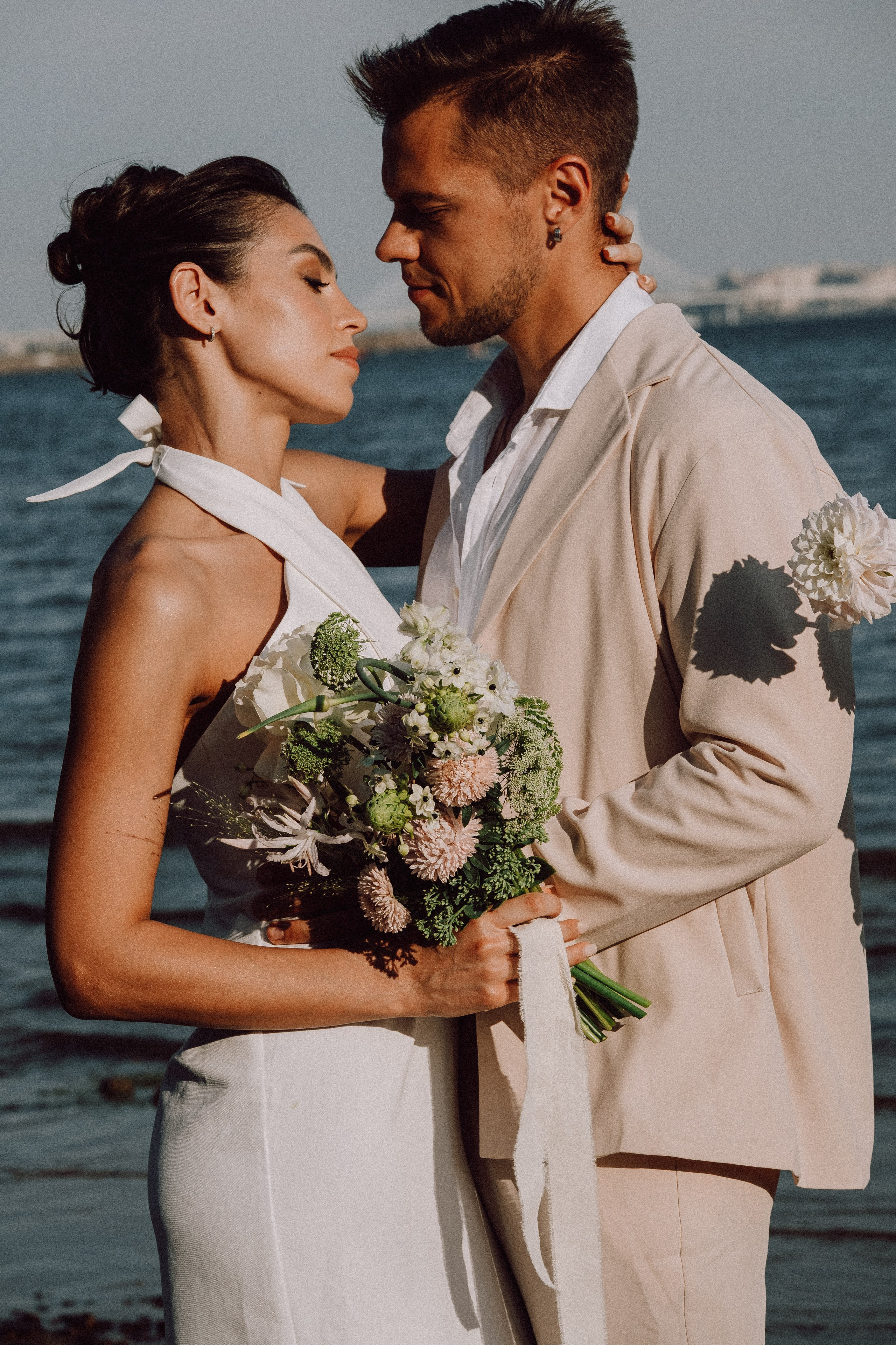 СВАДЕБНАЯ ФОТОСЕССИЯ ВЫЕЗДНОЙ ЦЕРЕМОНИИ (ФИНСКИЙ ЗАЛИВ). Профессиональный фотограф, Санкт-Петербург — Виктория Богомолова