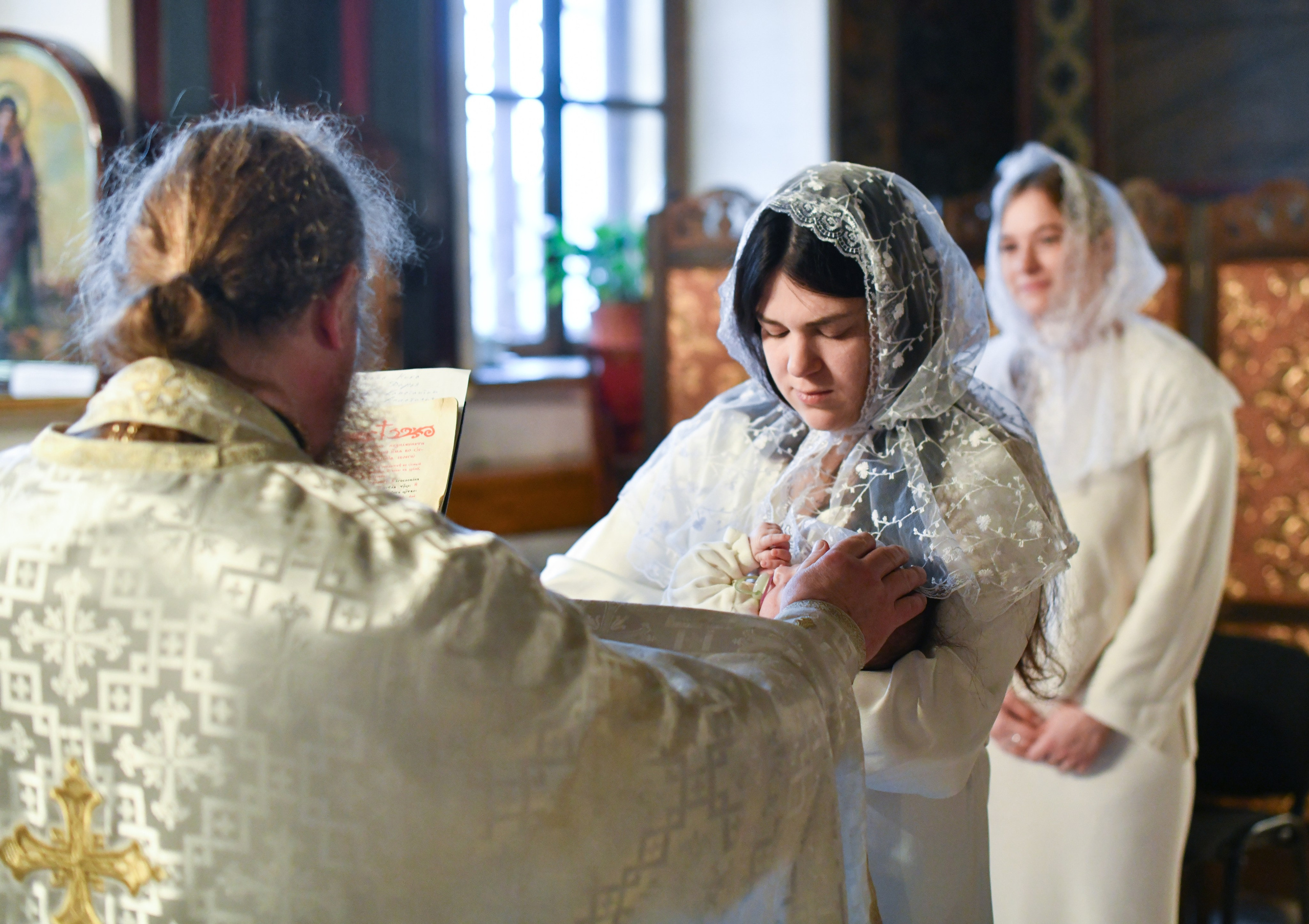 Крещение Серафимы. Церковь Петра и Павла на Яузе. Фотограф Крещения и Венчания в Москве и МО