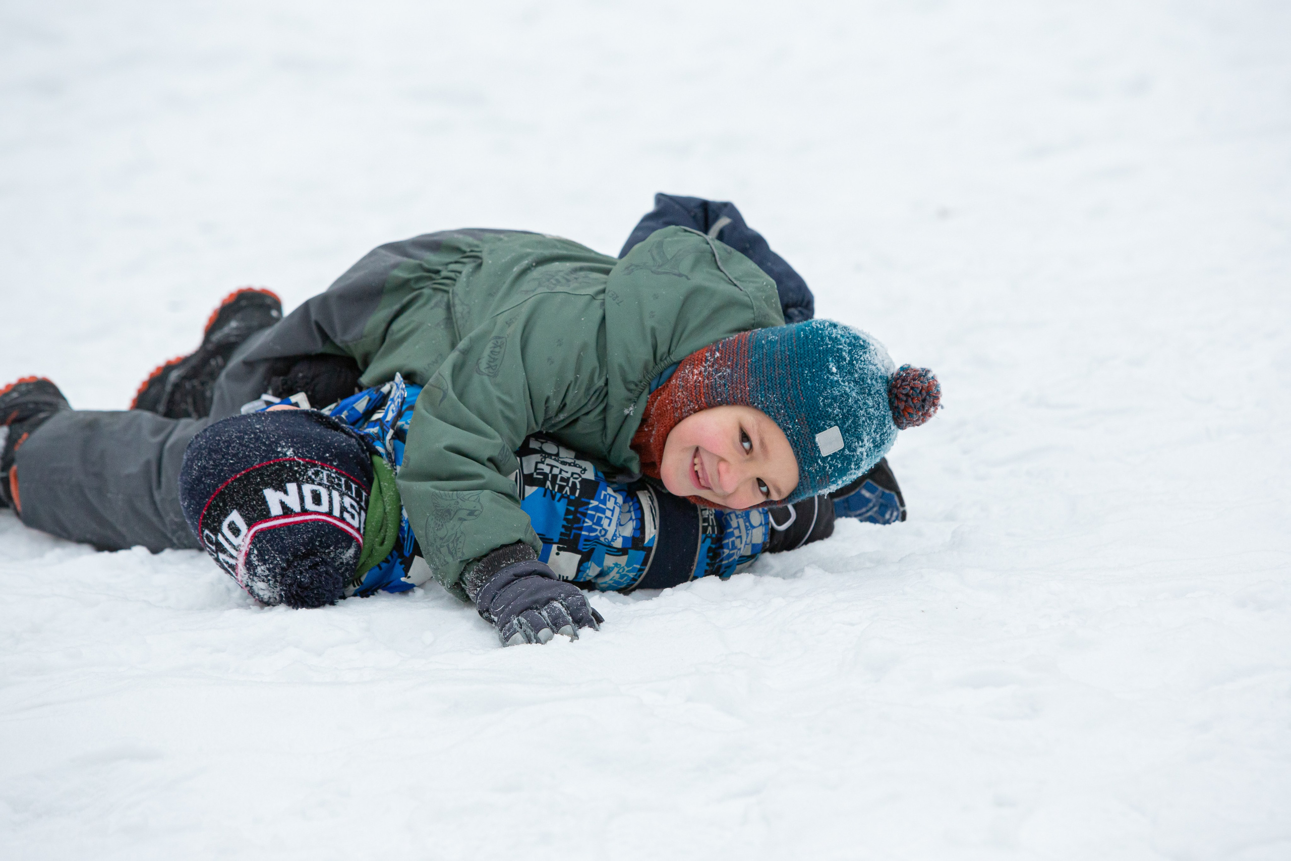 Зима в детском саду. Свадебный, семейный, детский фотограф в Санкт-Петербурге