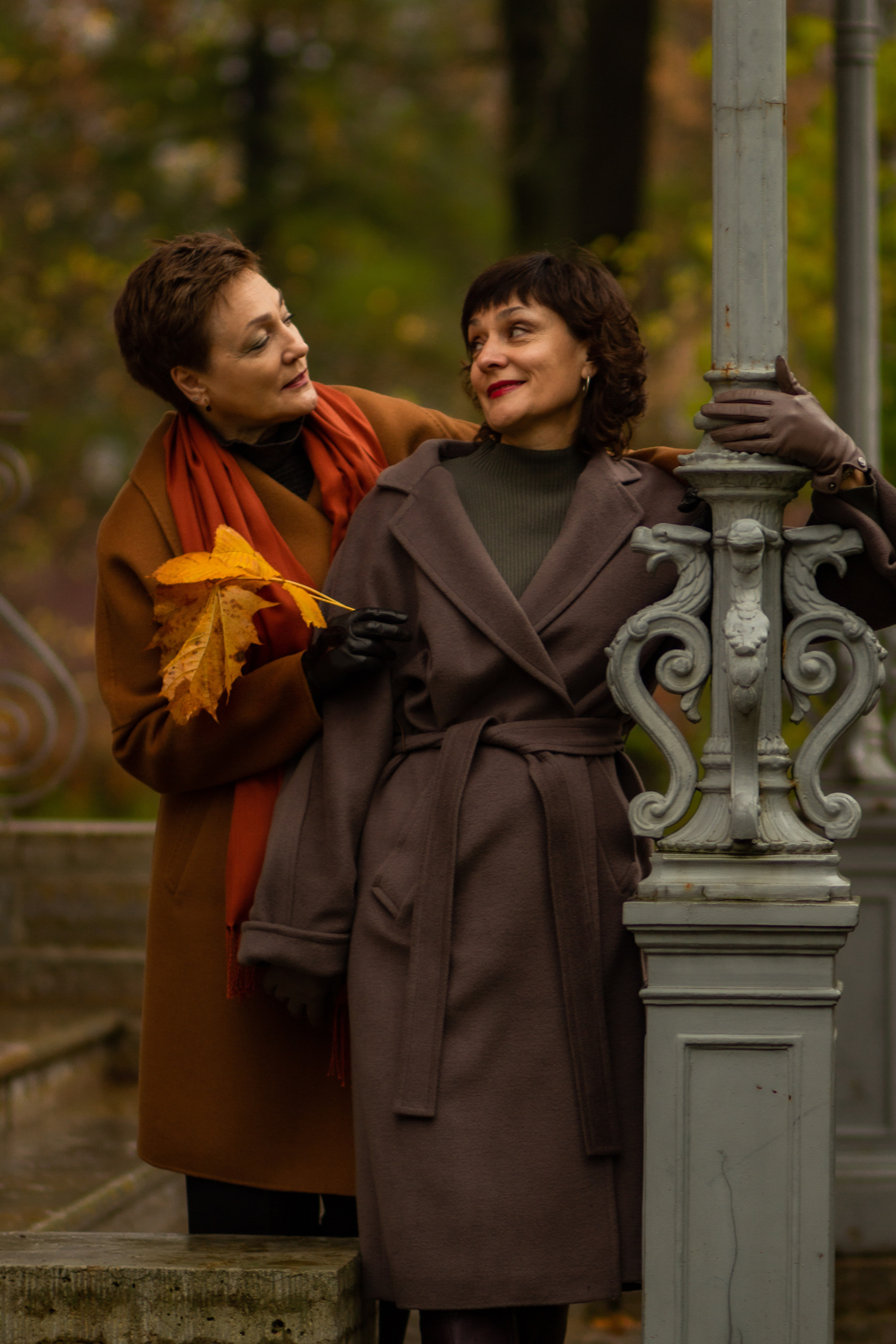 Уютная осень в кругу семьи. Елагин остров. Женский портрет и немного больше в Санкт-Петербурге