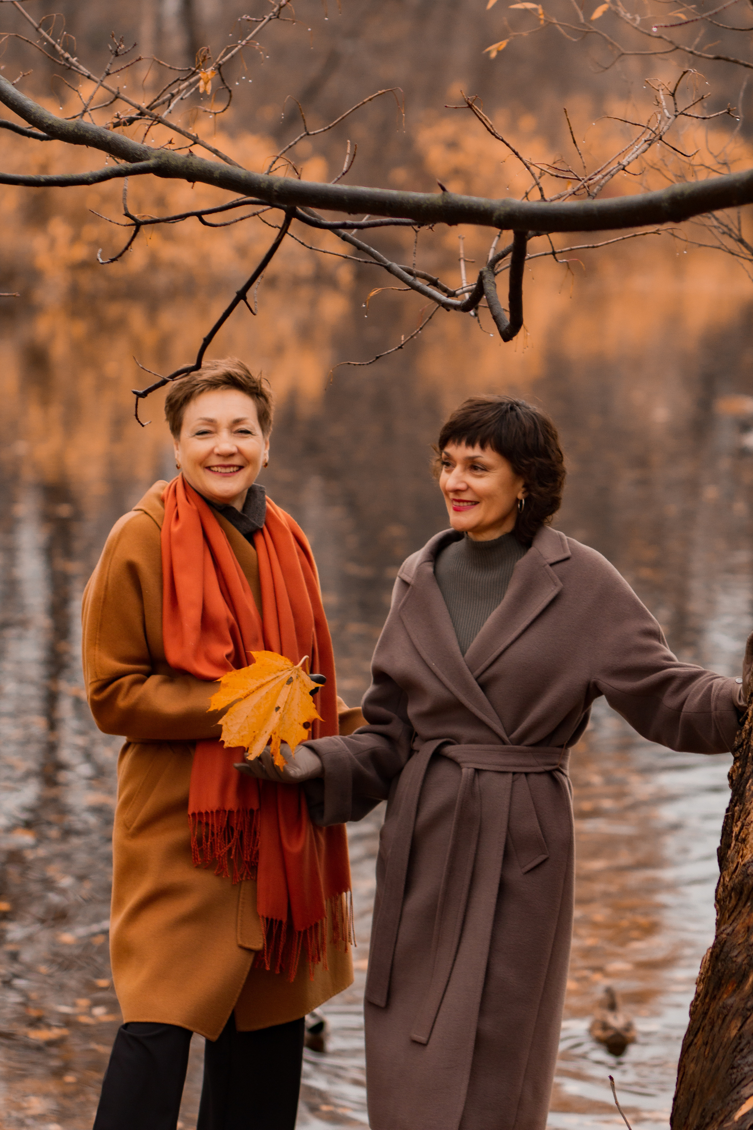 Уютная осень в кругу семьи. Елагин остров. Женский портрет и немного больше в Санкт-Петербурге