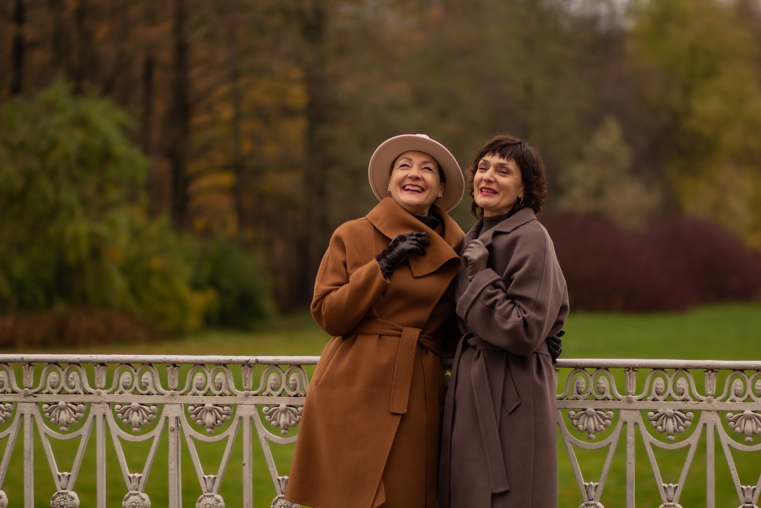 Уютная осень в кругу семьи. Елагин остров. Женский портрет и немного больше в Санкт-Петербурге